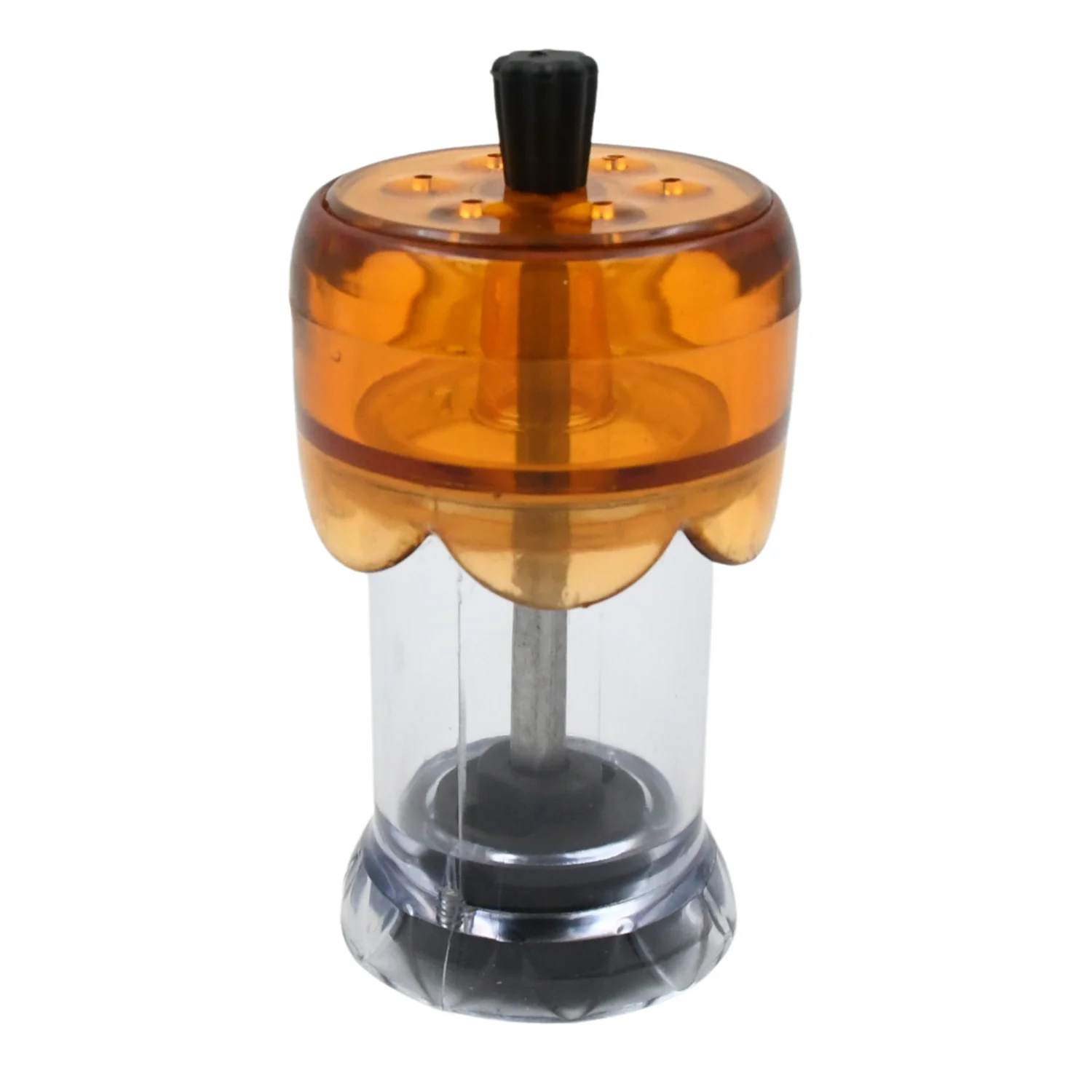 Transparent Plastic Salt and Pepper Grinder Manual Pepper Grinding Tool Crusher 1 Pc - Image 4