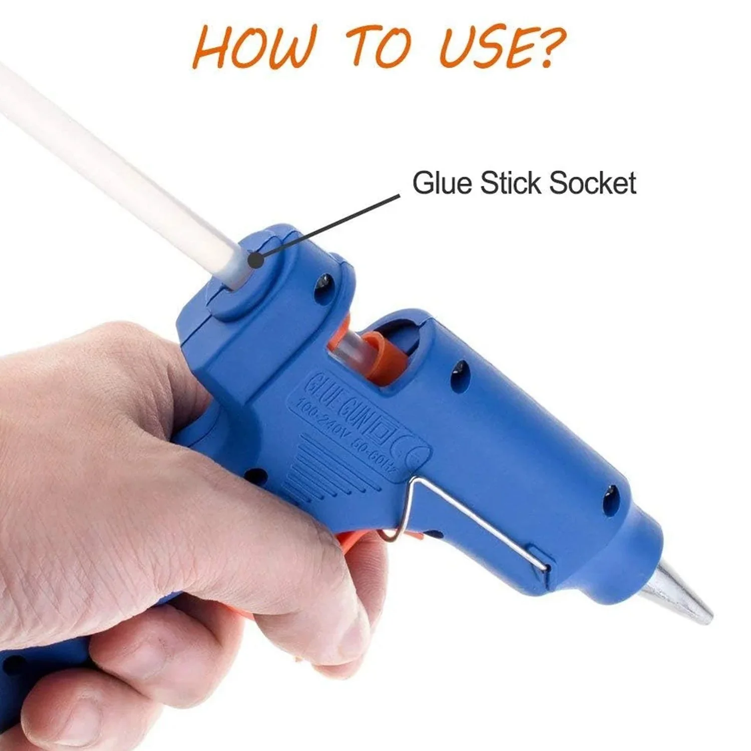 Transparent Hot Melt Glue Sticks (10 Pc Set) - Image 3