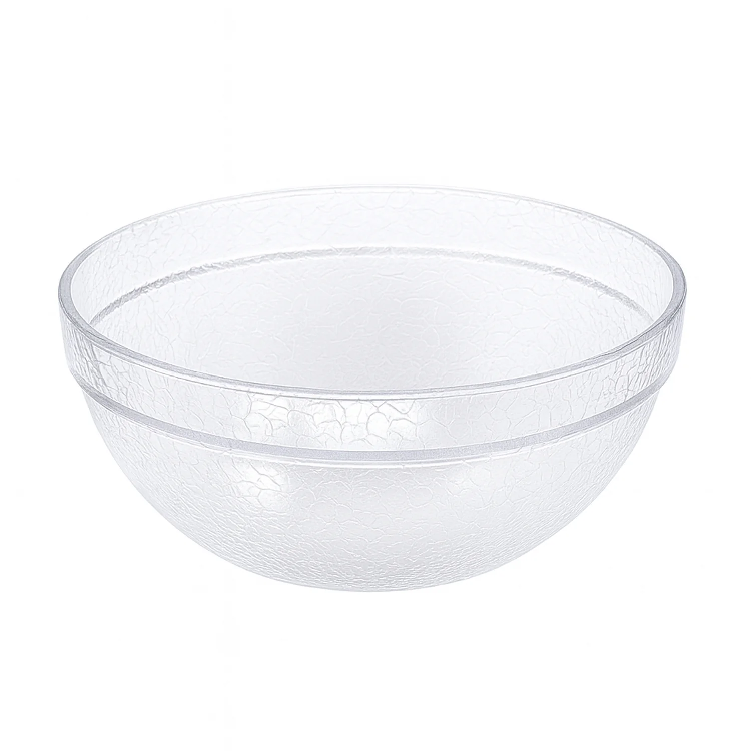 Transparent Idli Mixing & Serving Bowl | Textured Plastic Kitchen Bowl (1 Pc) - Image 5