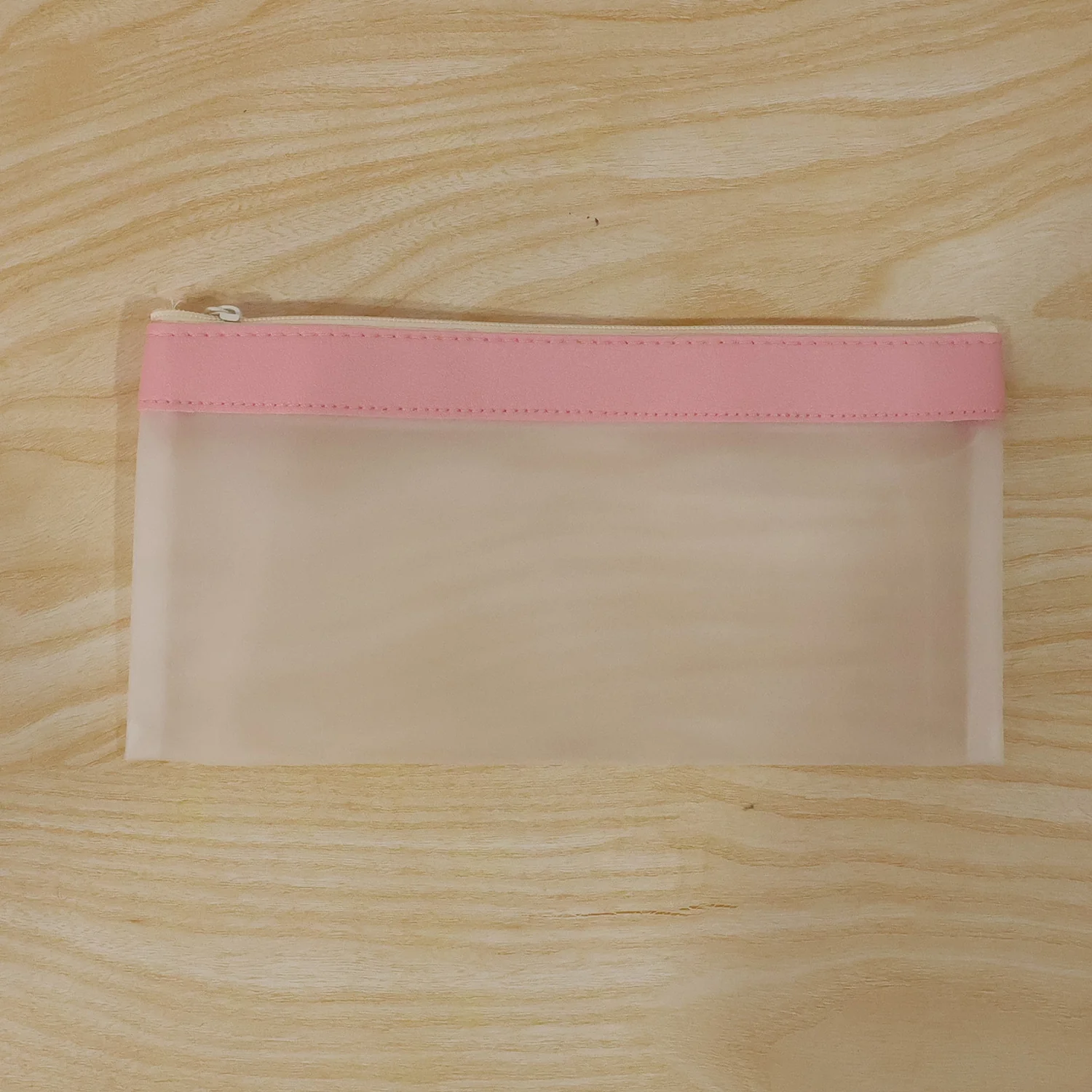 Transparent Multipurpose Zipper Pouch Bag (1 Pc) - Image 9