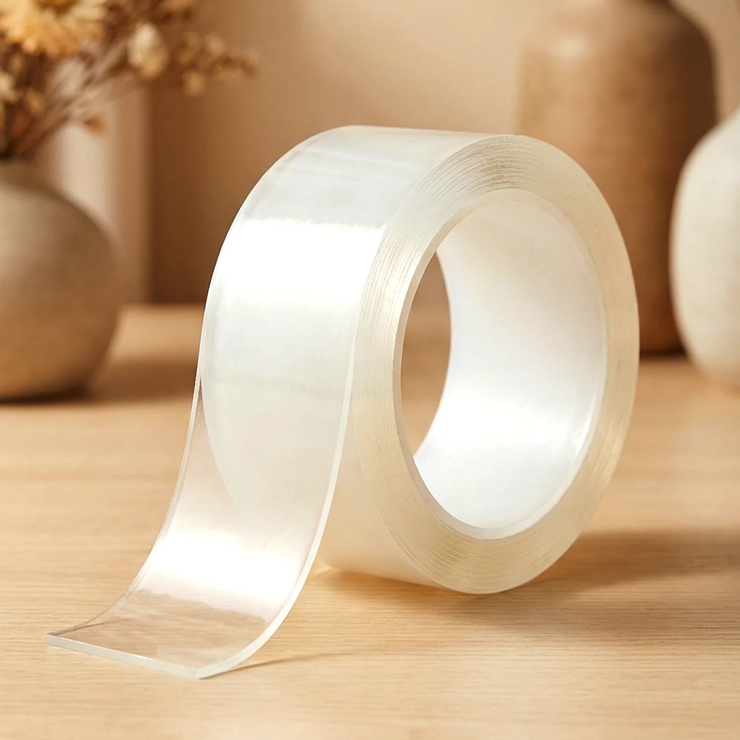 Transparent Nano Magic Double Sided Adhesive Tape (95 × 50 mm, 1 Pc) - Image 4