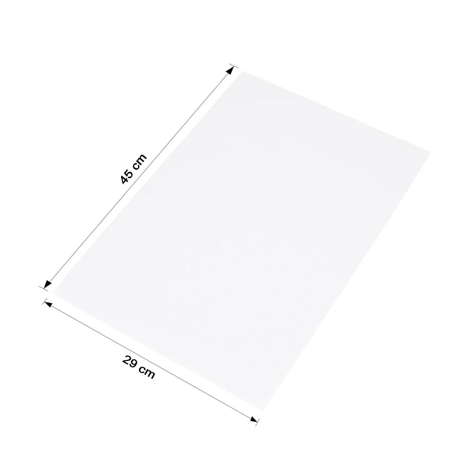 Transparent Plastic Fridge Mat 45 × 29 cm (1 Pc) - Image 8