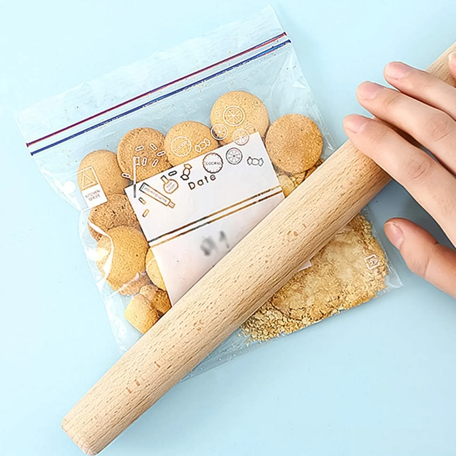 Small Food Seal Bag | Transparent Fresh Food Bags (20 Pcs Set) - Image 4