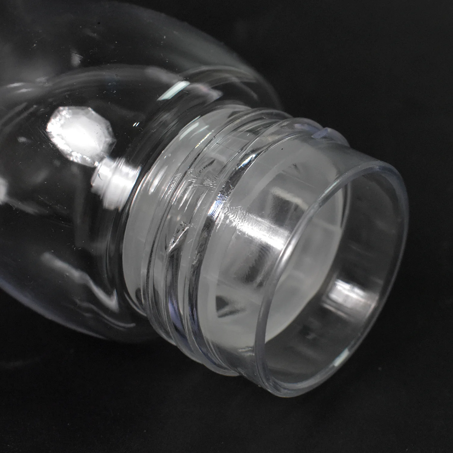 Transparent Travel Portable Water Bottle with Carry Straps (280 ML / 1 Pc) - Image 4