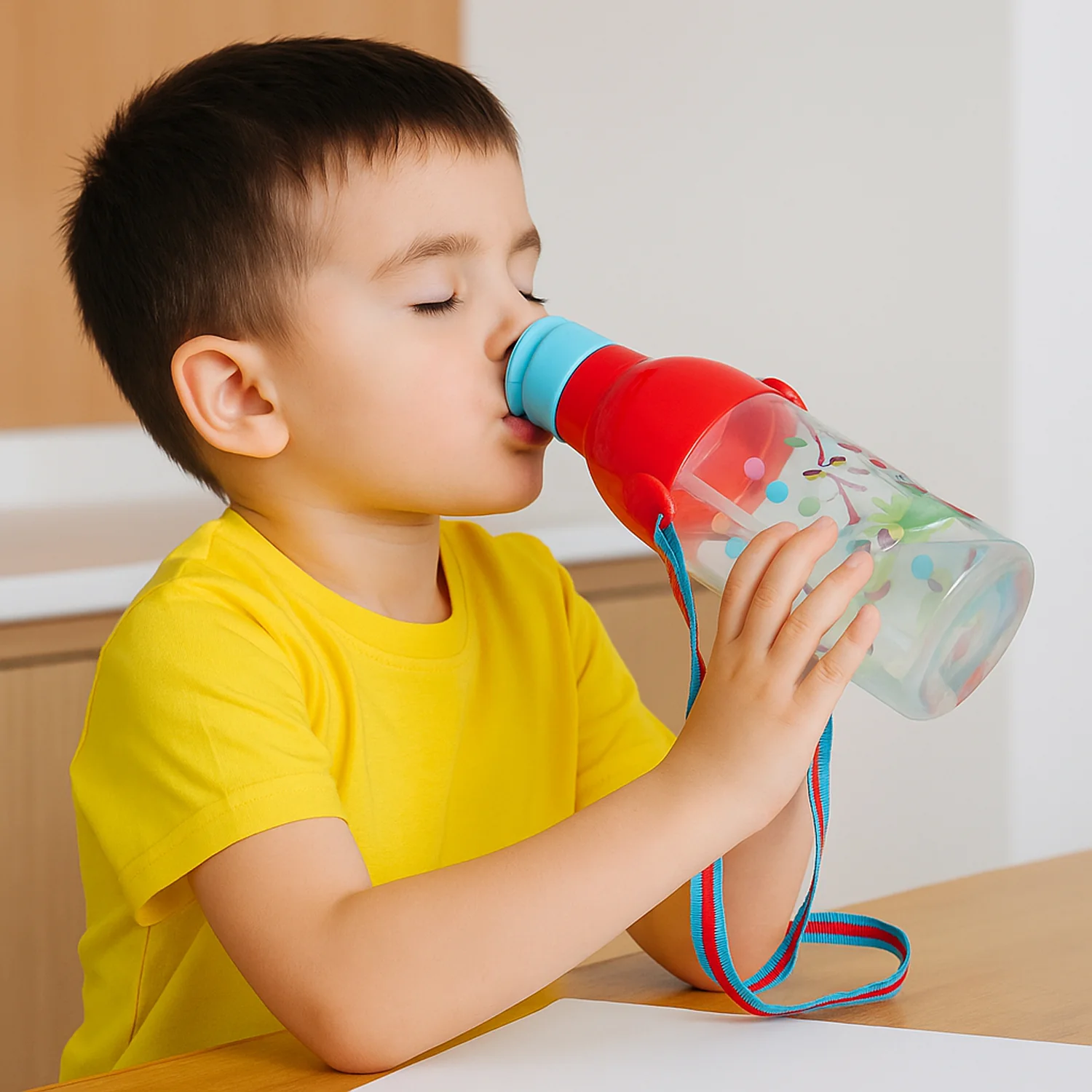 900ml Insulated Water Bottle with Dori & Straw: Leakproof, BPA-Free, Sports Bottle - Image 7
