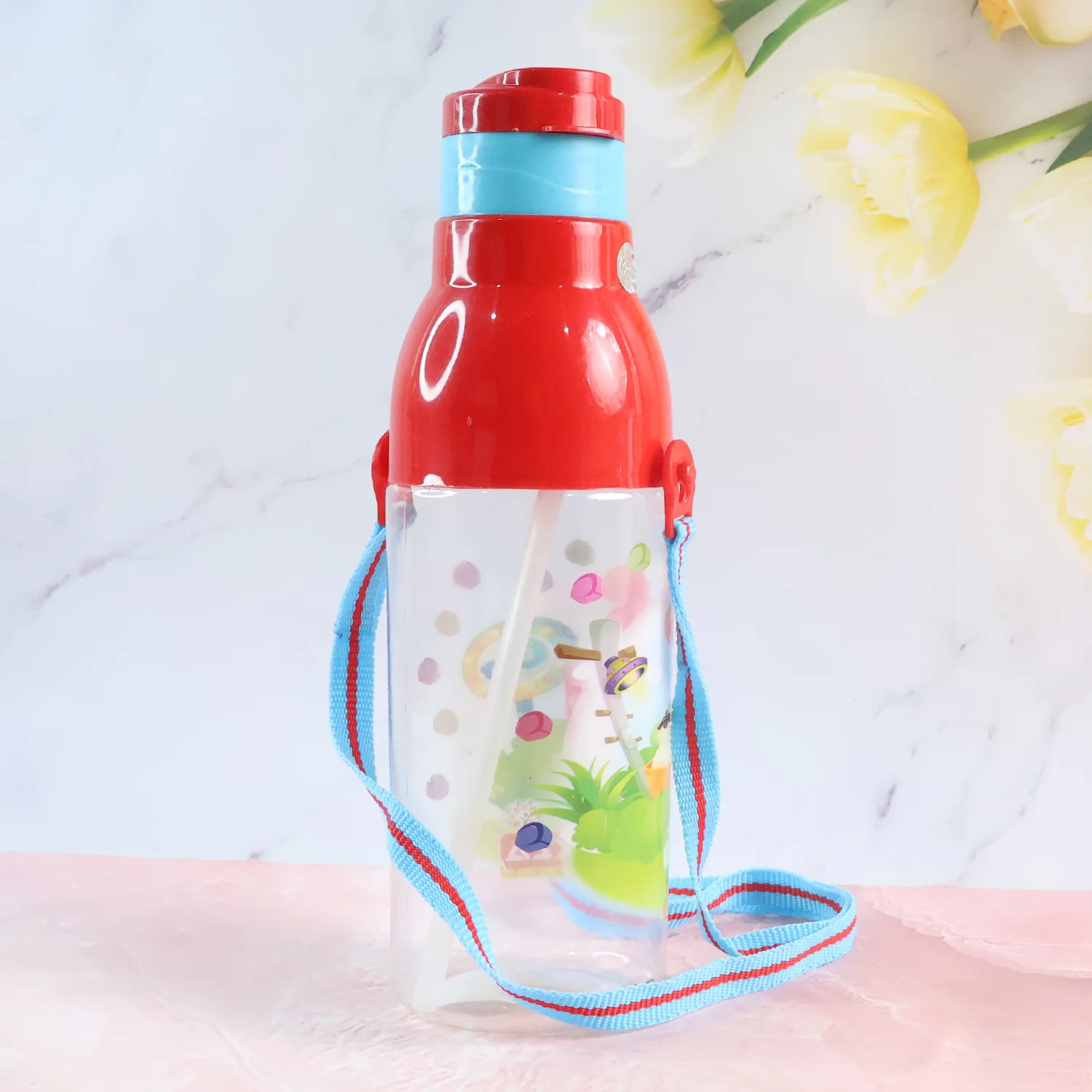 900ml Insulated Water Bottle with Dori & Straw: Leakproof, BPA-Free, Sports Bottle - Image 8