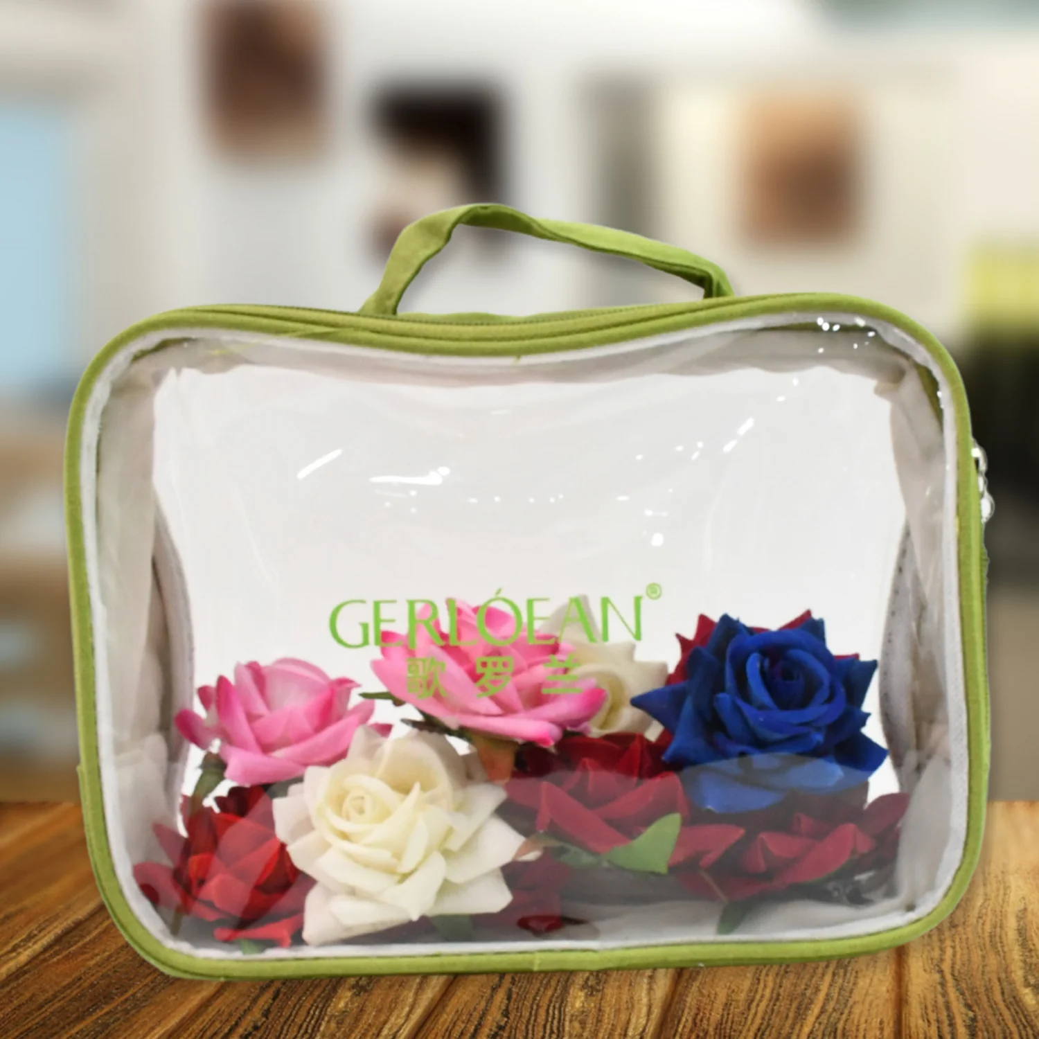 Transparent Zipper Closing Pouch (1 Pc / Big) - Image 7