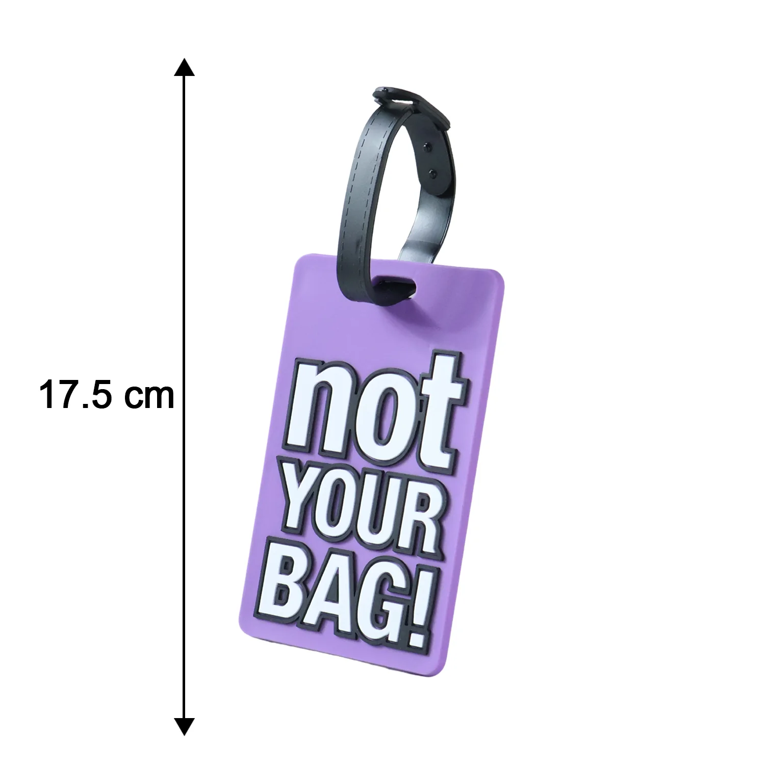 Travel Identification Luggage Bag Tag with Bold “Not Your Bag (1 Pc) - Image 6