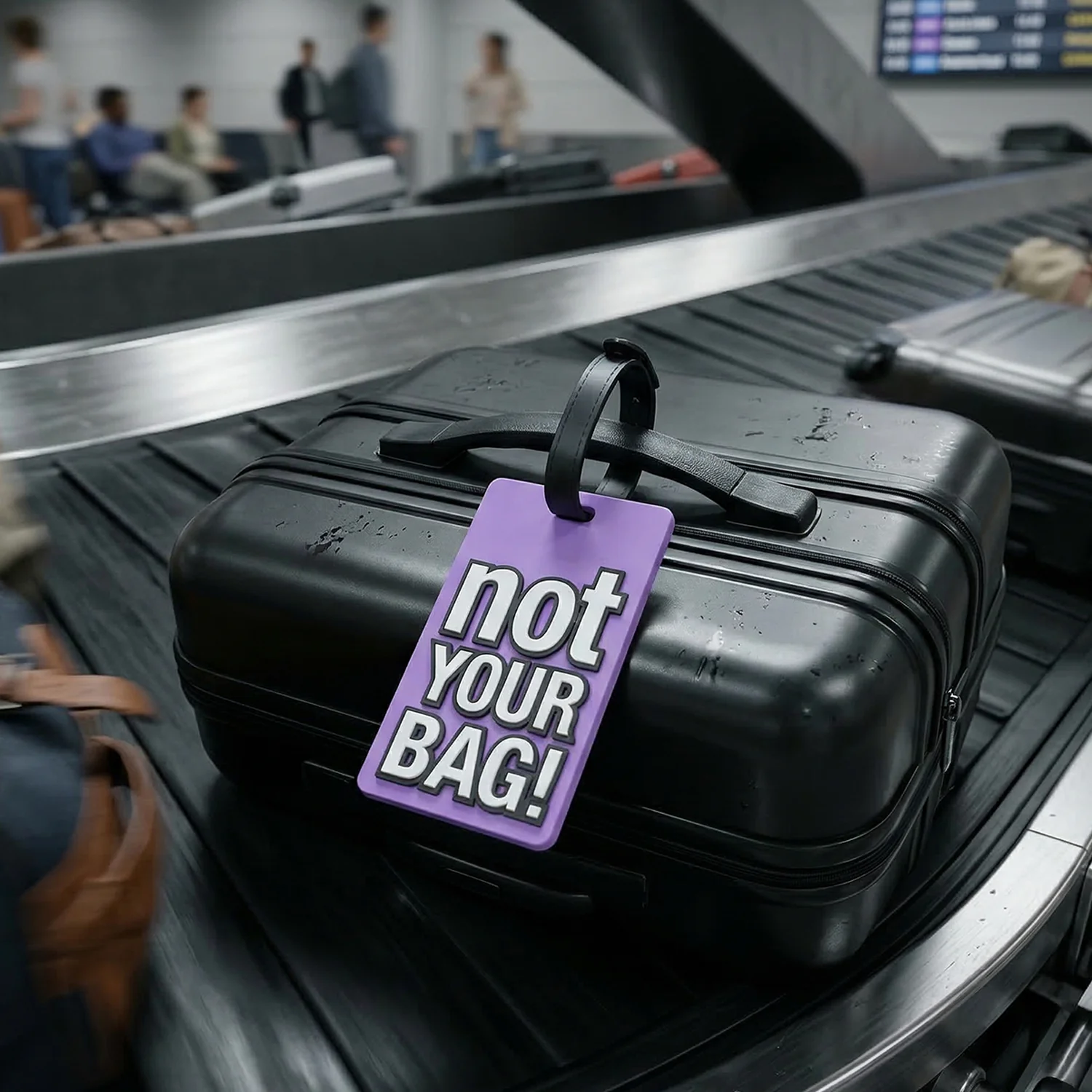 Travel Identification Luggage Bag Tag with Bold “Not Your Bag (1 Pc) - Image 7