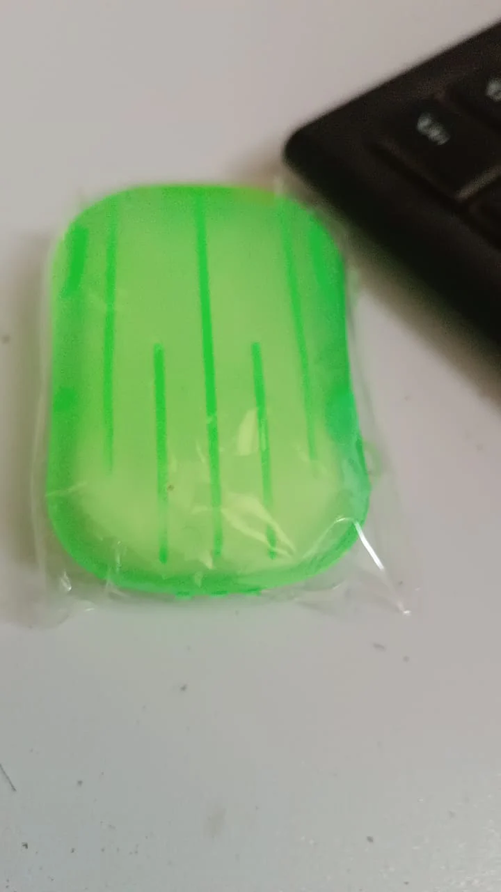 Travel Paper Soap Sheet with Mini Box (20 Sheets in a Pack Approx / Mix Color) - Image 11