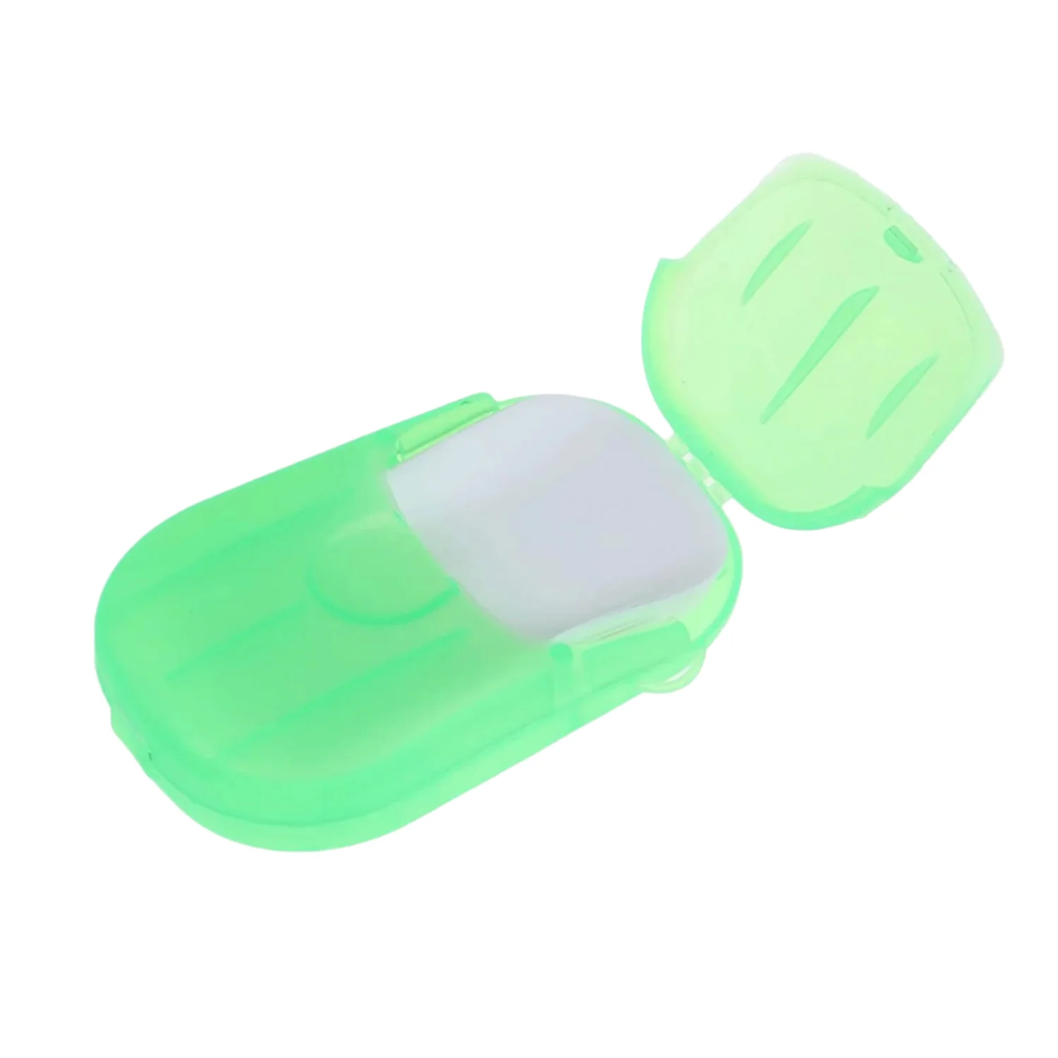 Travel Paper Soap Sheet with Mini Box (20 Sheets in a Pack Approx / Mix Color) - Image 4