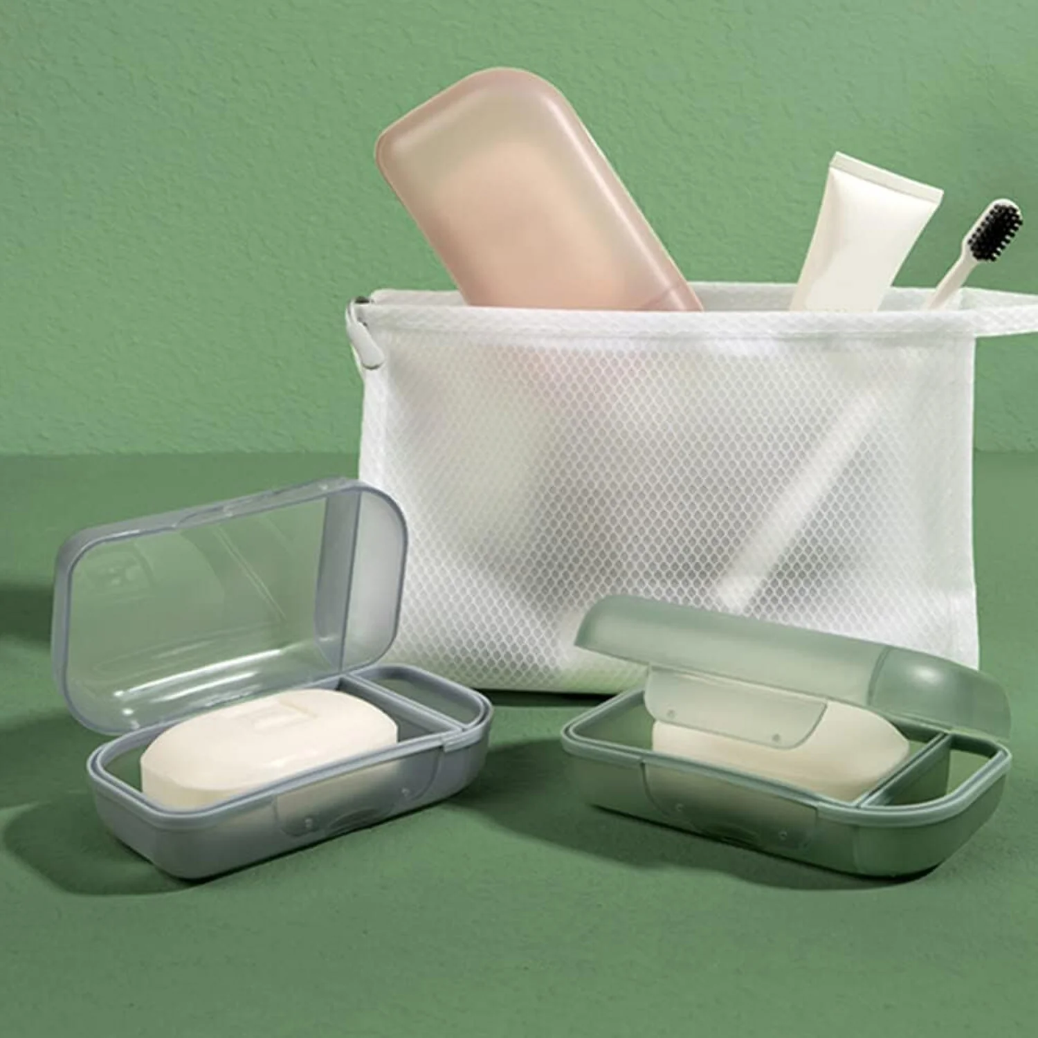 Travel Soap Container, Soap Travel Case with Lid ,Sabudani (1 Pc) - Image 4