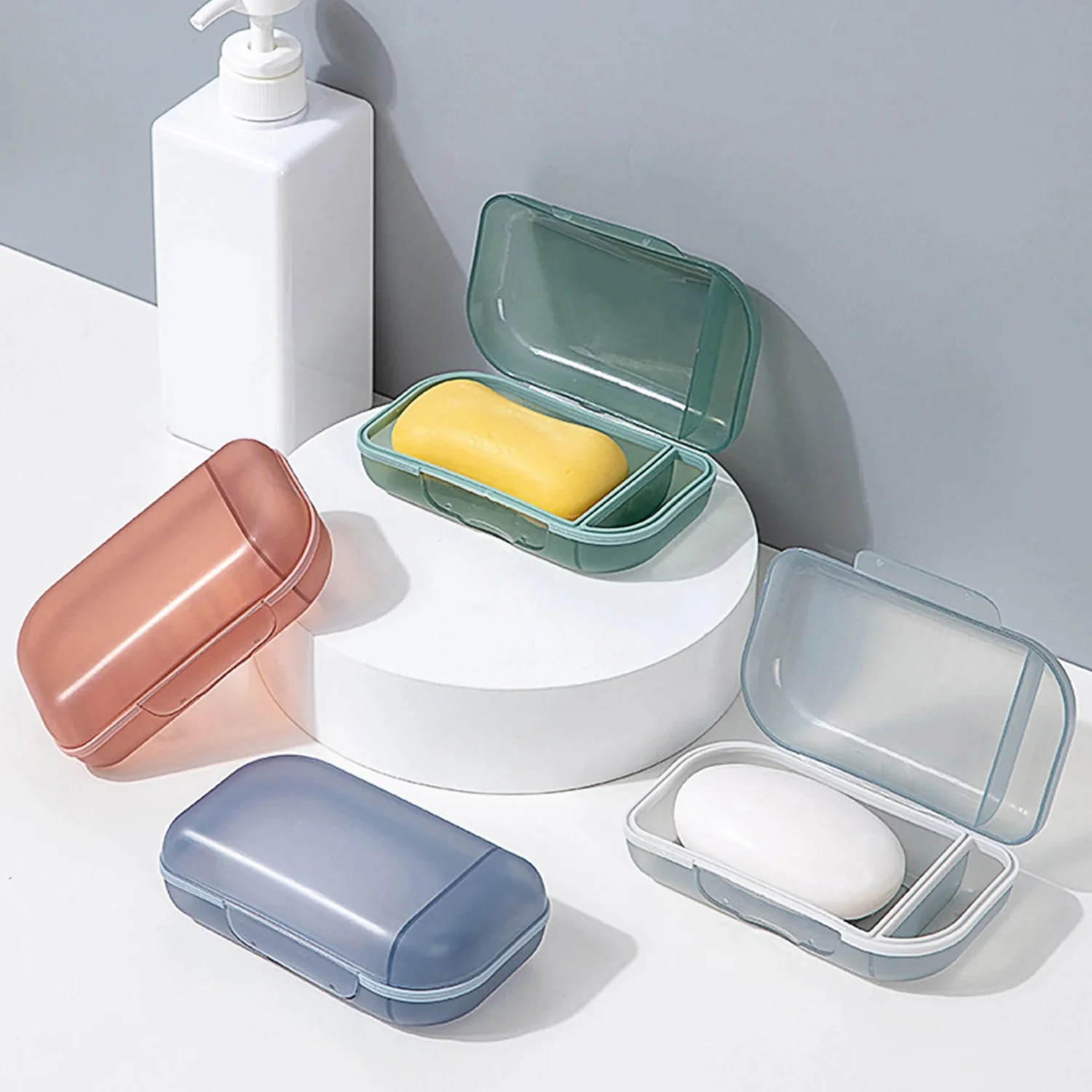 Travel Soap Container, Soap Travel Case with Lid ,Sabudani (1 Pc) - Image 5