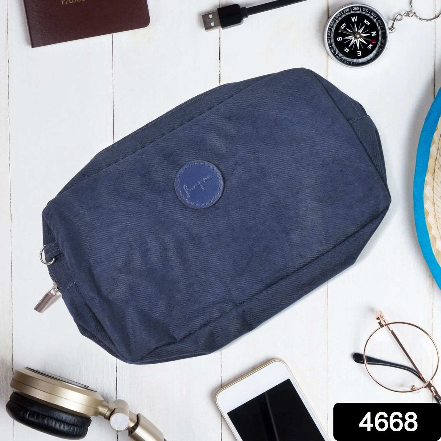 Multipurpose Big Pouch With Zipper (1 Pc) - Image 2