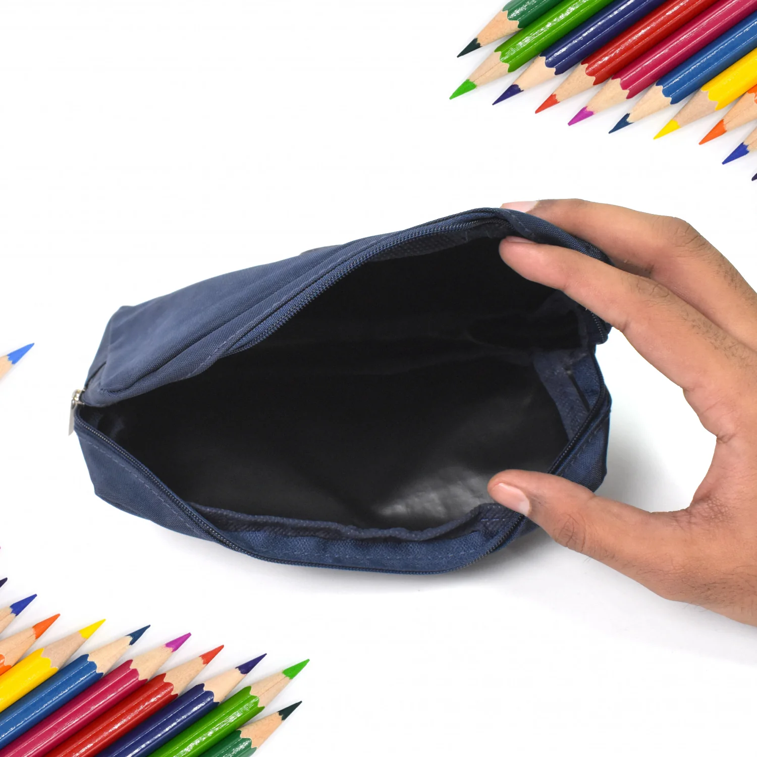 Multipurpose Big Pouch With Zipper (1 Pc) - Image 4