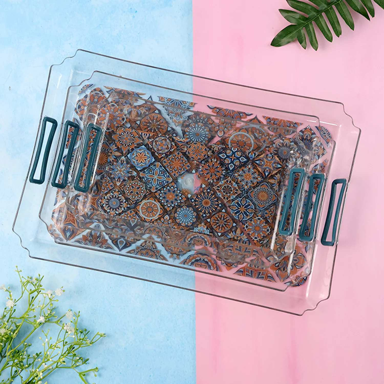 Supermom 3-Piece Multipurpose Serving Tray - (3 Pc / Set) - Image 4