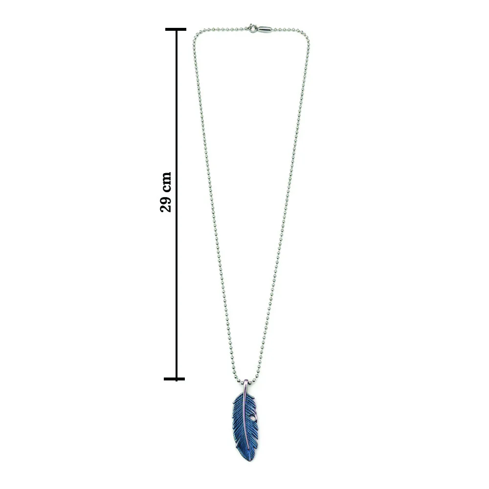 Trendy Feather Chain Pendent for Mens - Image 7