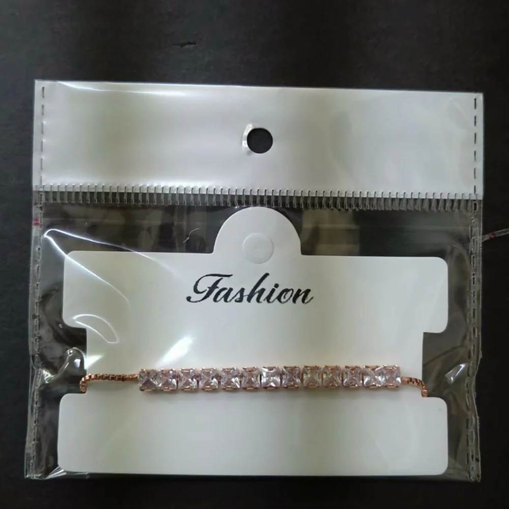 Trendy Rose Gold AD Bracelet for women - Image 3