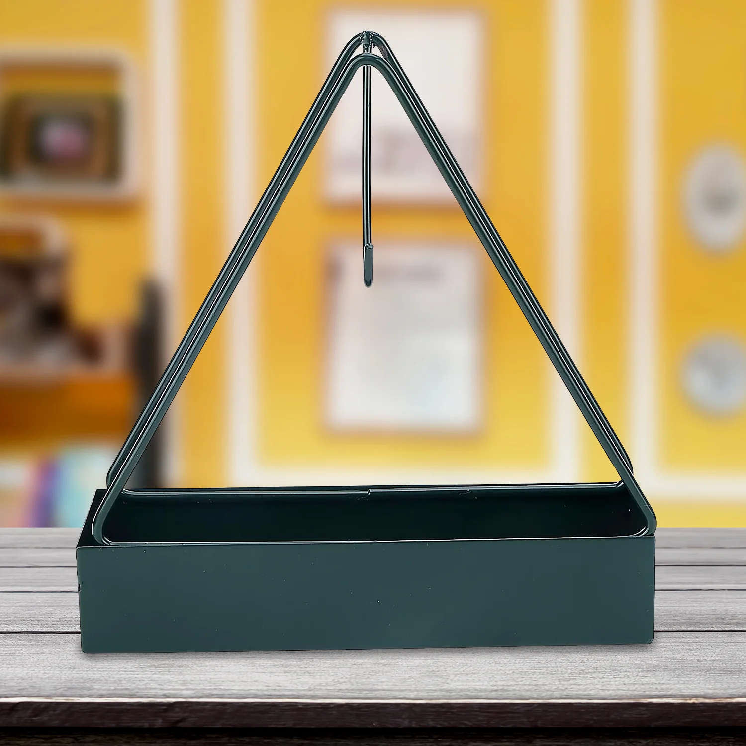 Triangular Iron Mosquito Coil Holder – Stylish Outdoor Incense Holder - Image 3