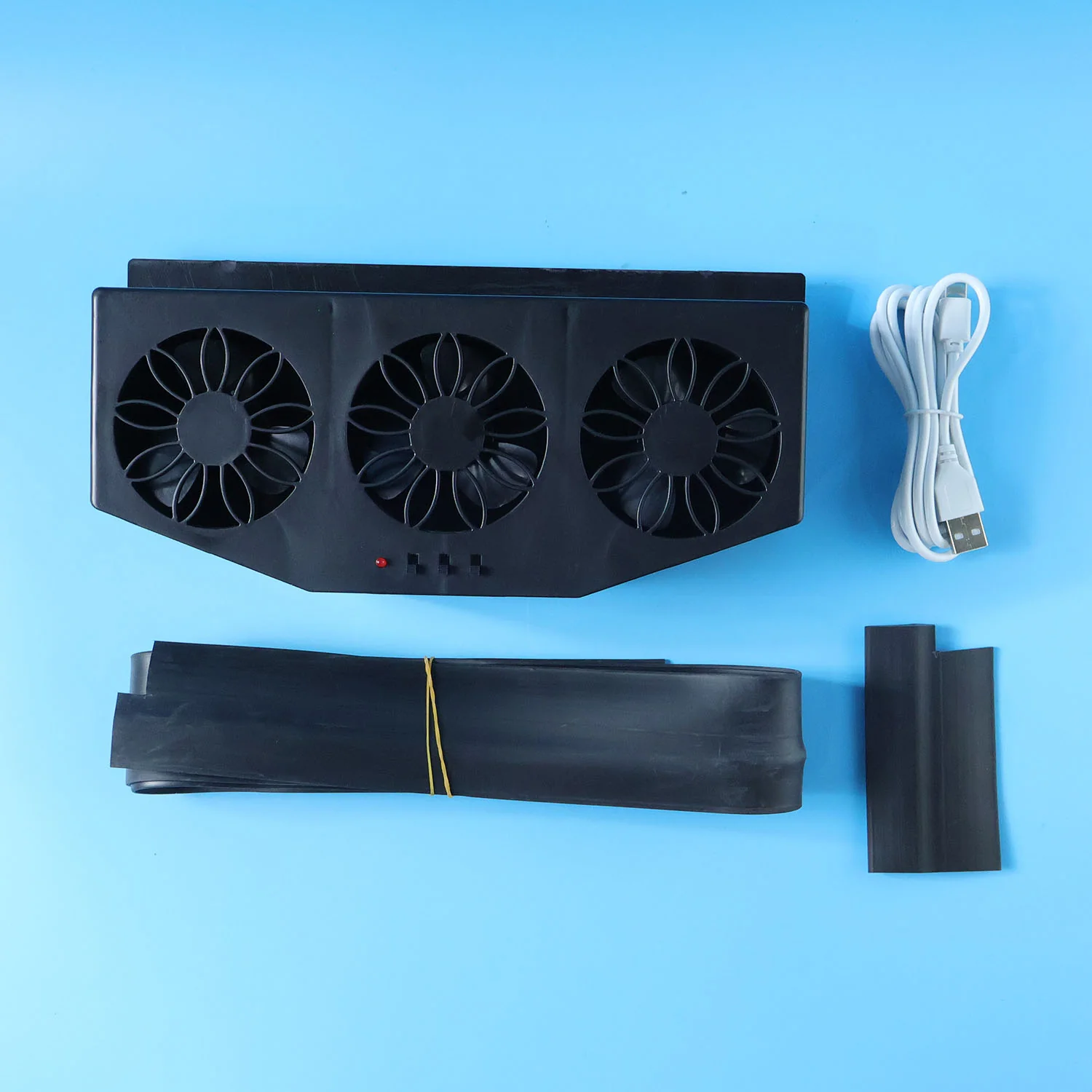 Triple Fan Plug & Play Car Exhaust Ventilation System (1 Set) - Image 6