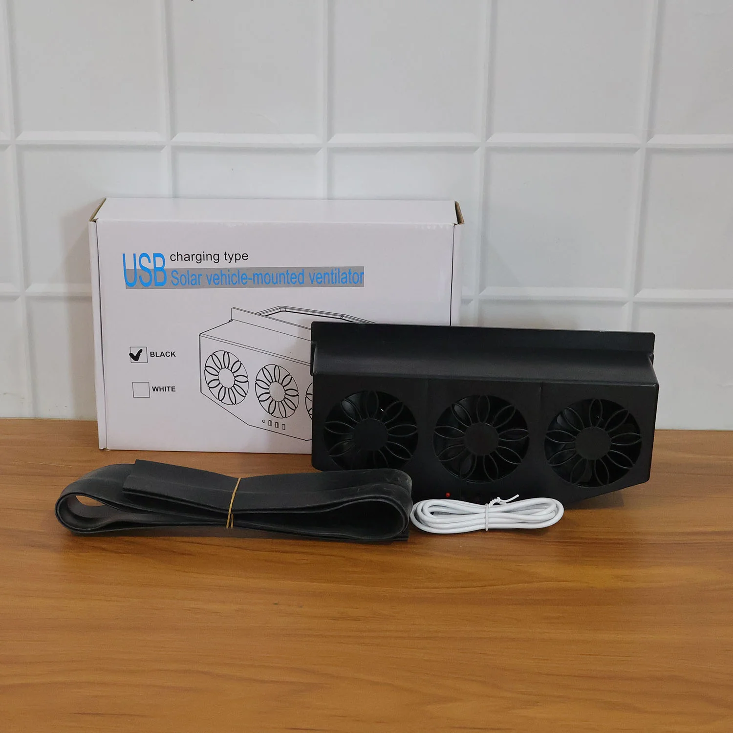 Triple Fan Plug & Play Car Exhaust Ventilation System (1 Set) - Image 7