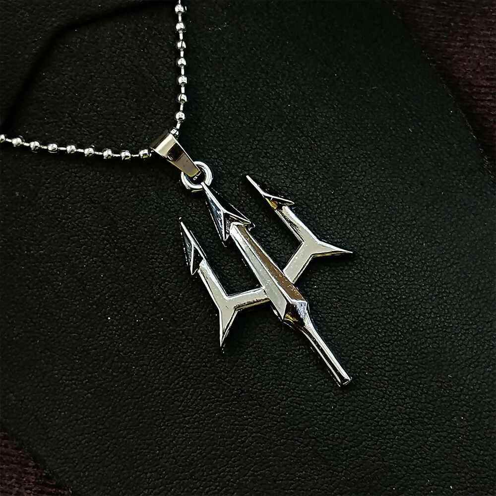 Trishul Chain Pendant For Men - Image 3