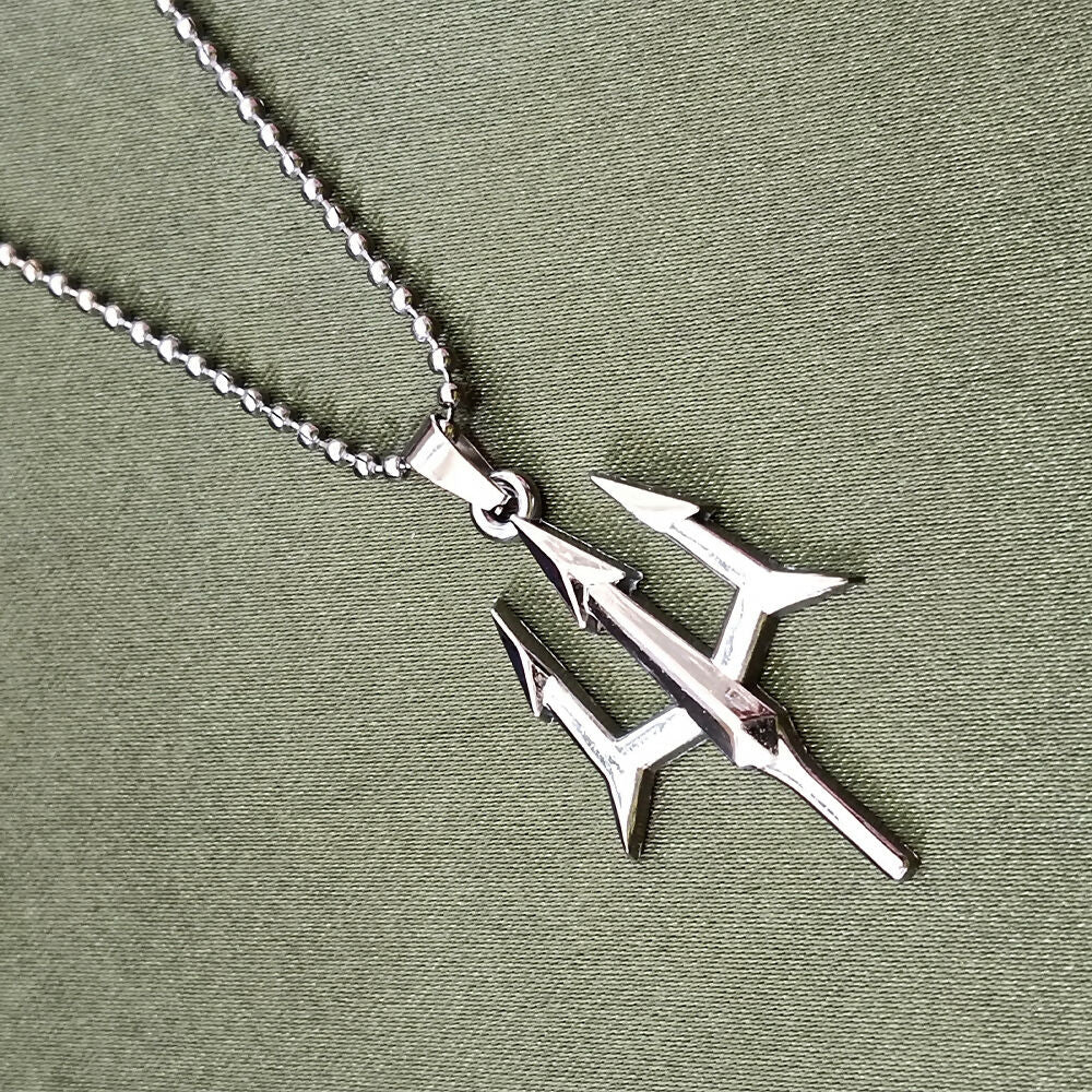 Trishul Chain Pendant For Men - Image 4