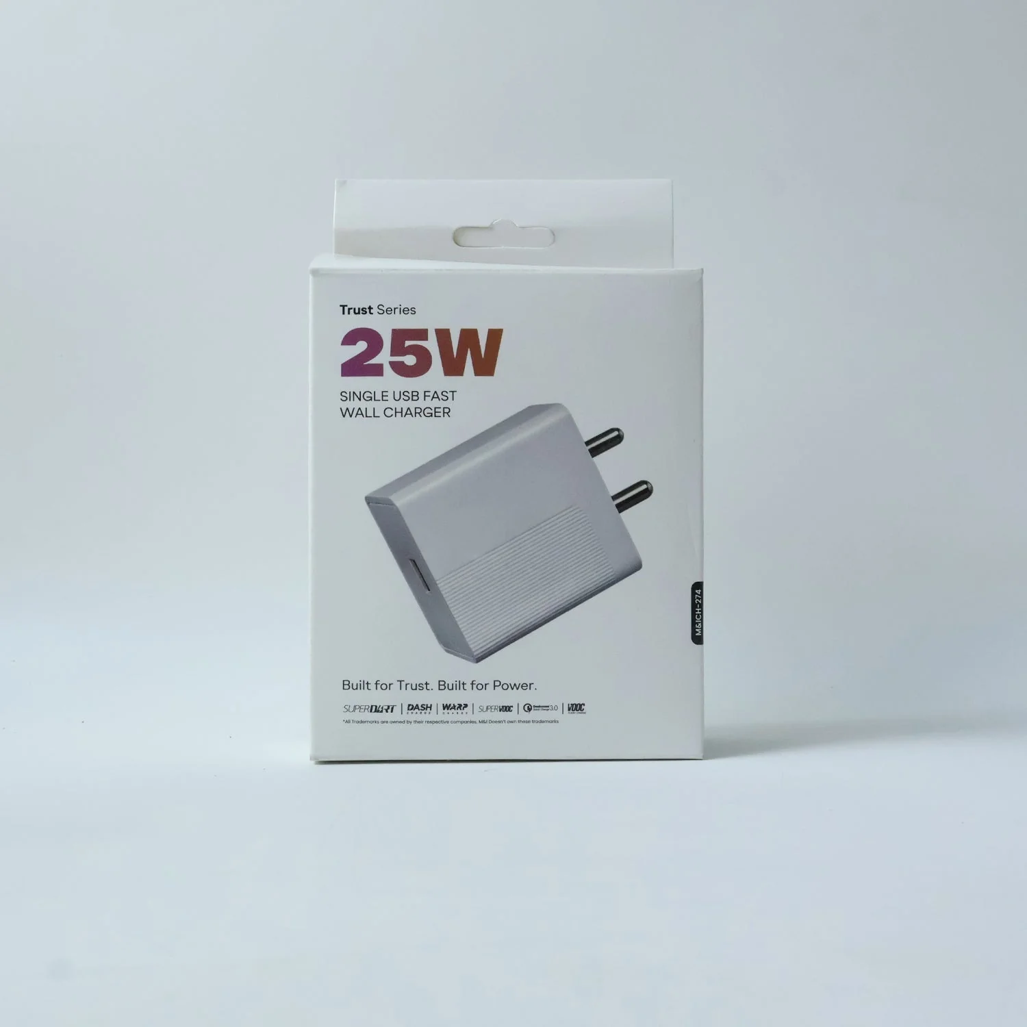 Trust Series 25W Fast Charging Type-C Wall Charger with Type-C Cable - Image 7