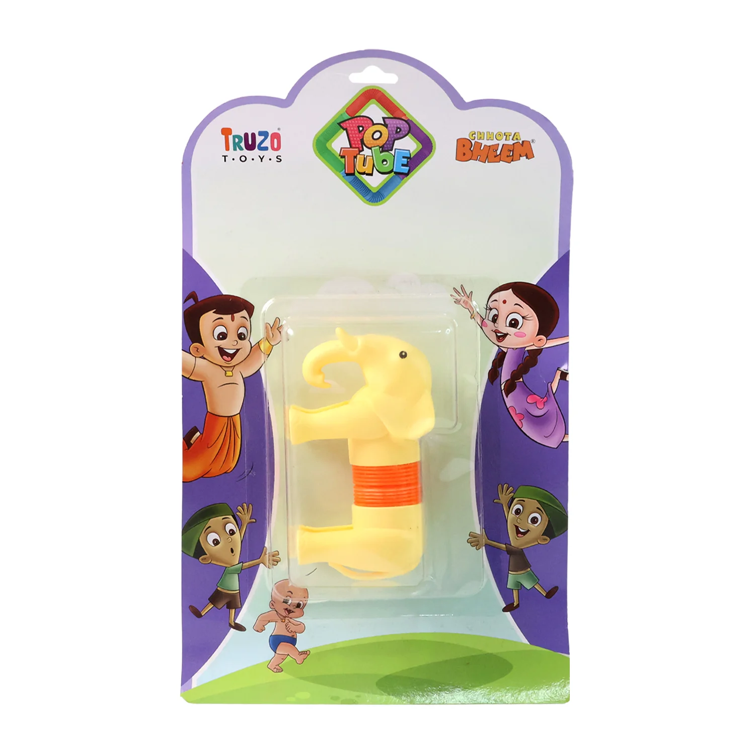 Truzo Toys Pop Tube Elephant – Shape Changing Telescopic Tube Toy for Kids - Image 6