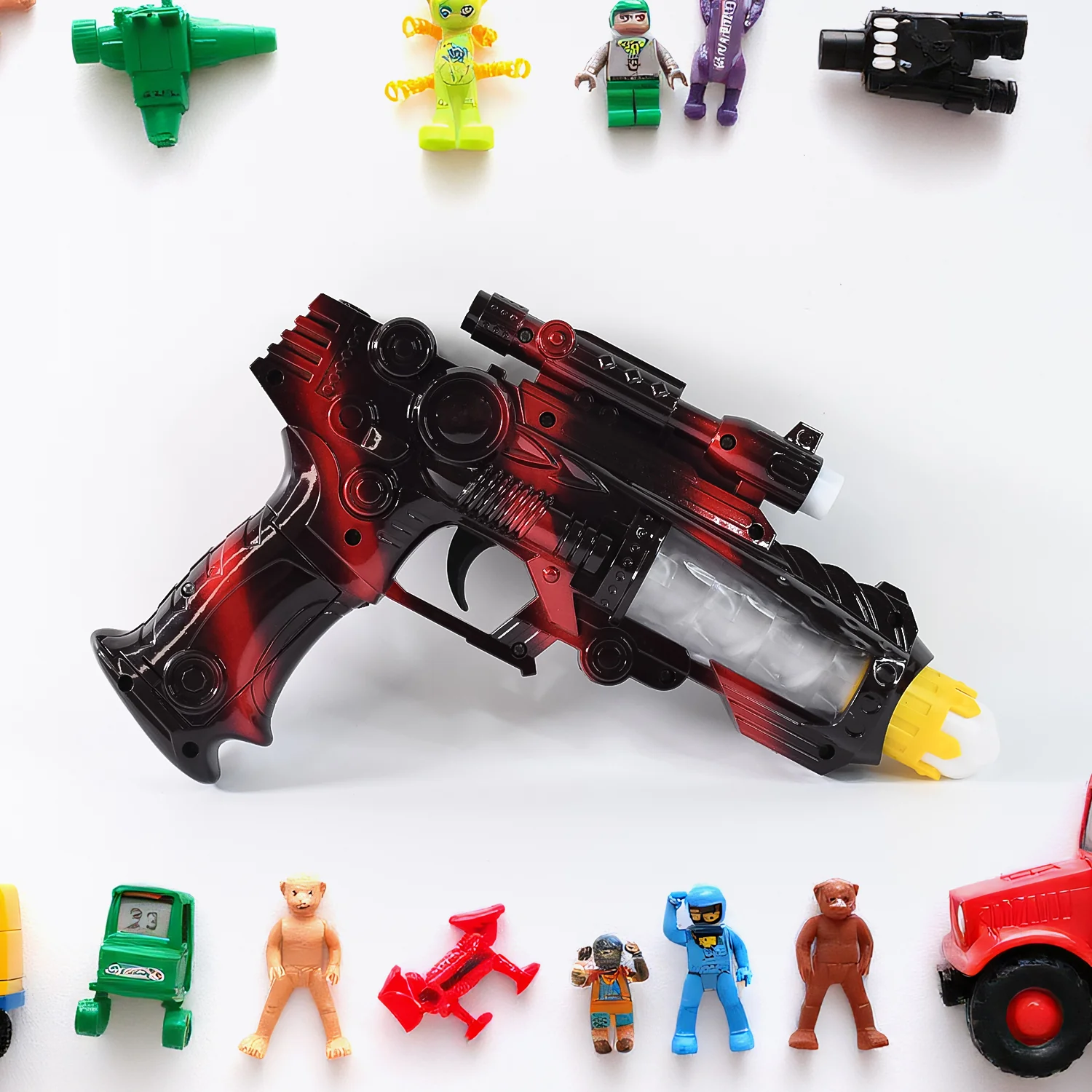 TTG LED Flashing Sound Laser Toy Gun – Battery Operated Space Gun with Lights & Music - Image 6