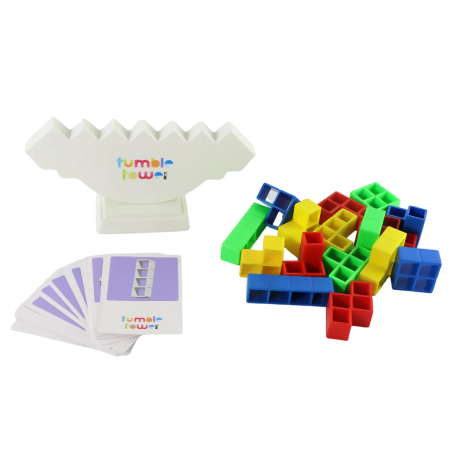 Tumble Tower Balancing Block Game – Fun Family Stacking Strategy Toy Kids & Adults - Image 4