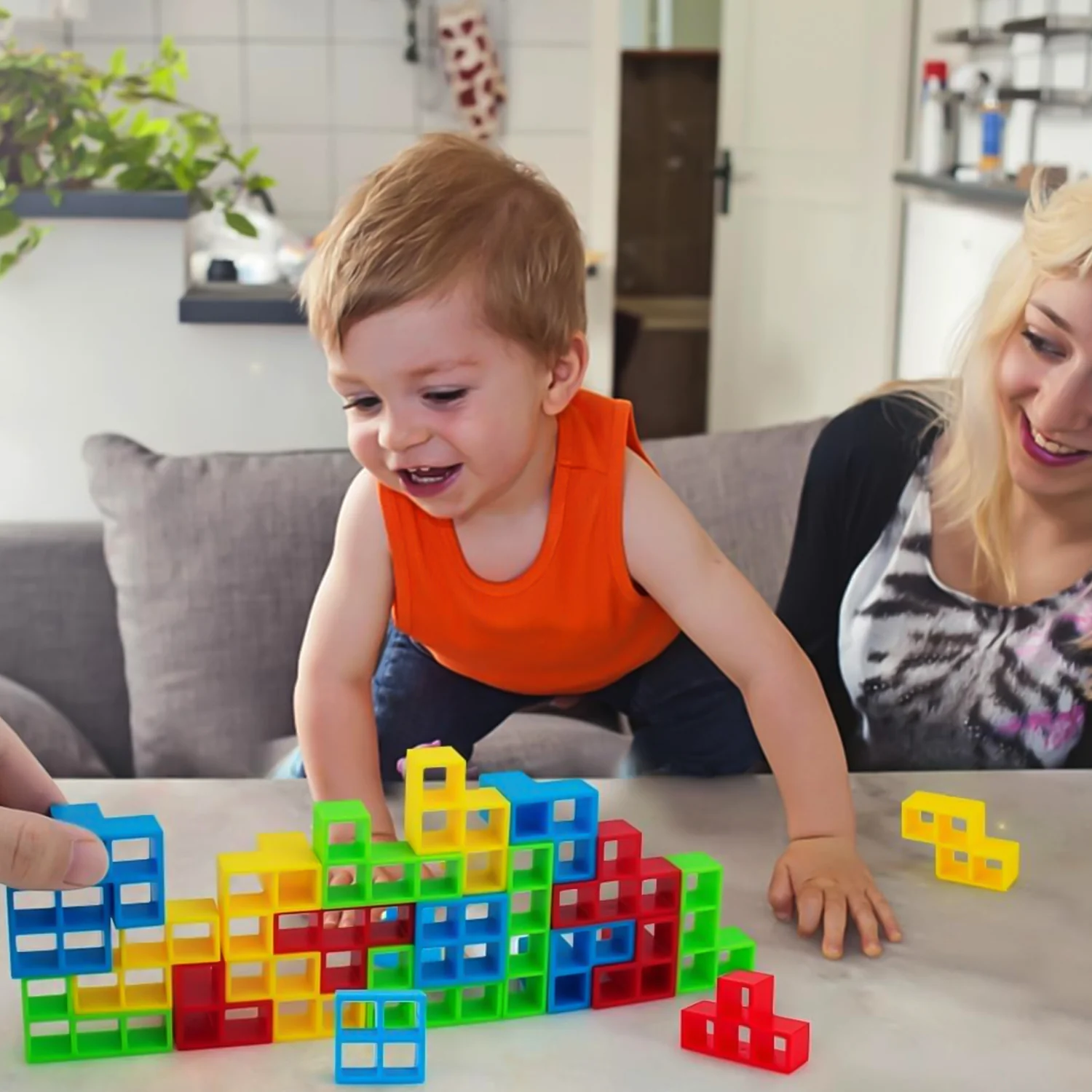 Tumble Tower Balancing Block Game – Fun Family Stacking Strategy Toy Kids & Adults - Image 5