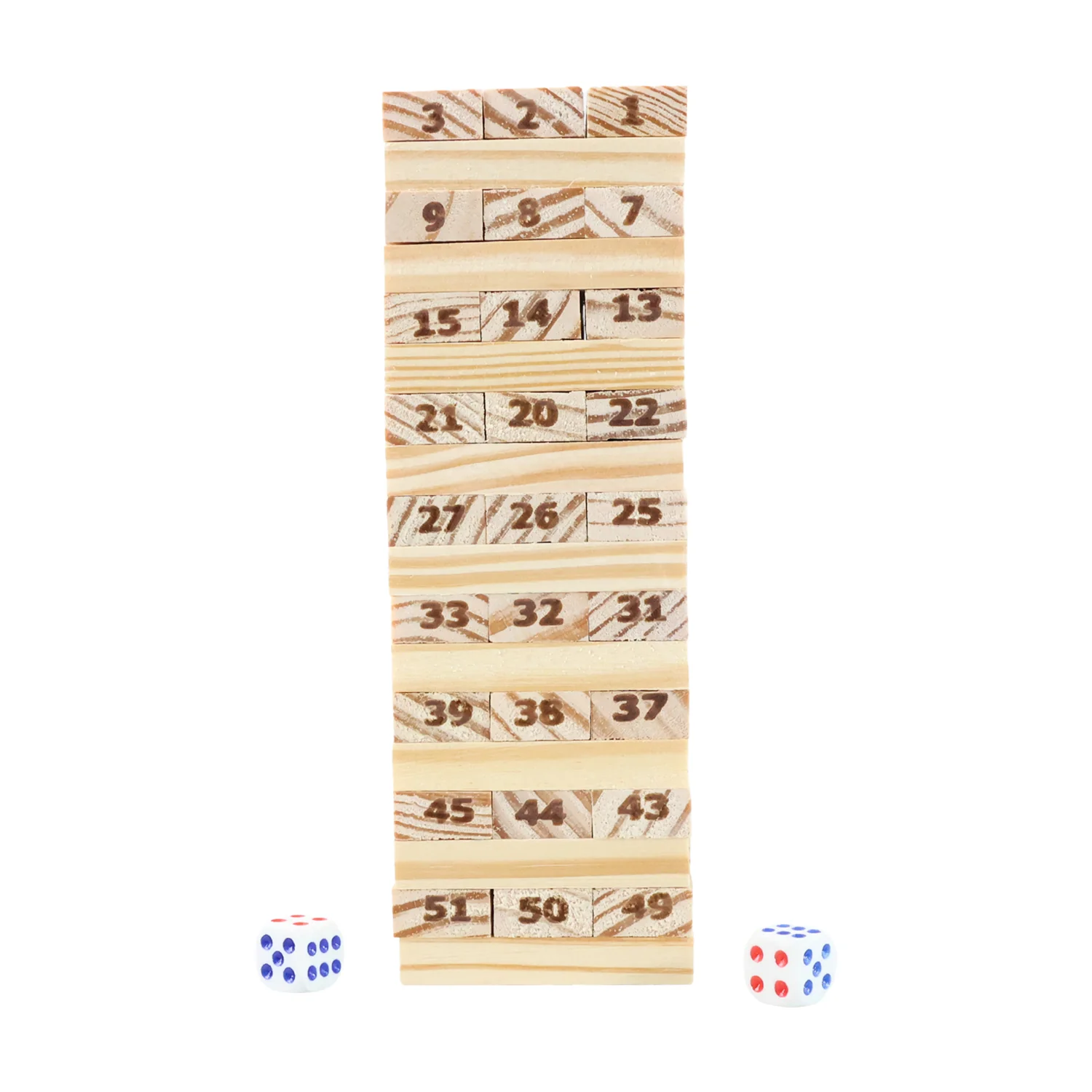Tumbling Tower Wooden Blocks Game - (Set) - Image 5