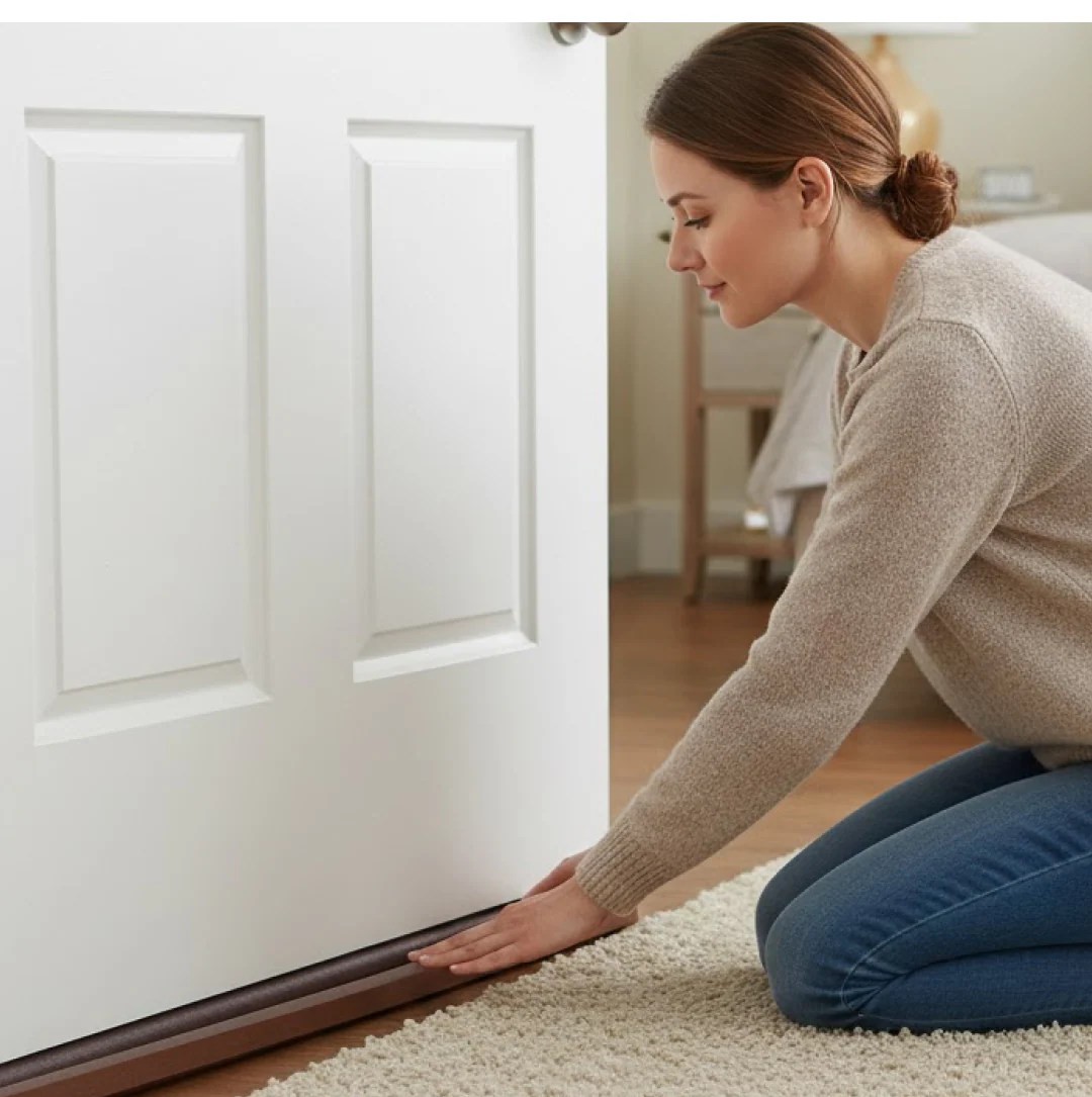 Twin Door Draft Stopper / Guard Protector for Doors and Windows - Image 8