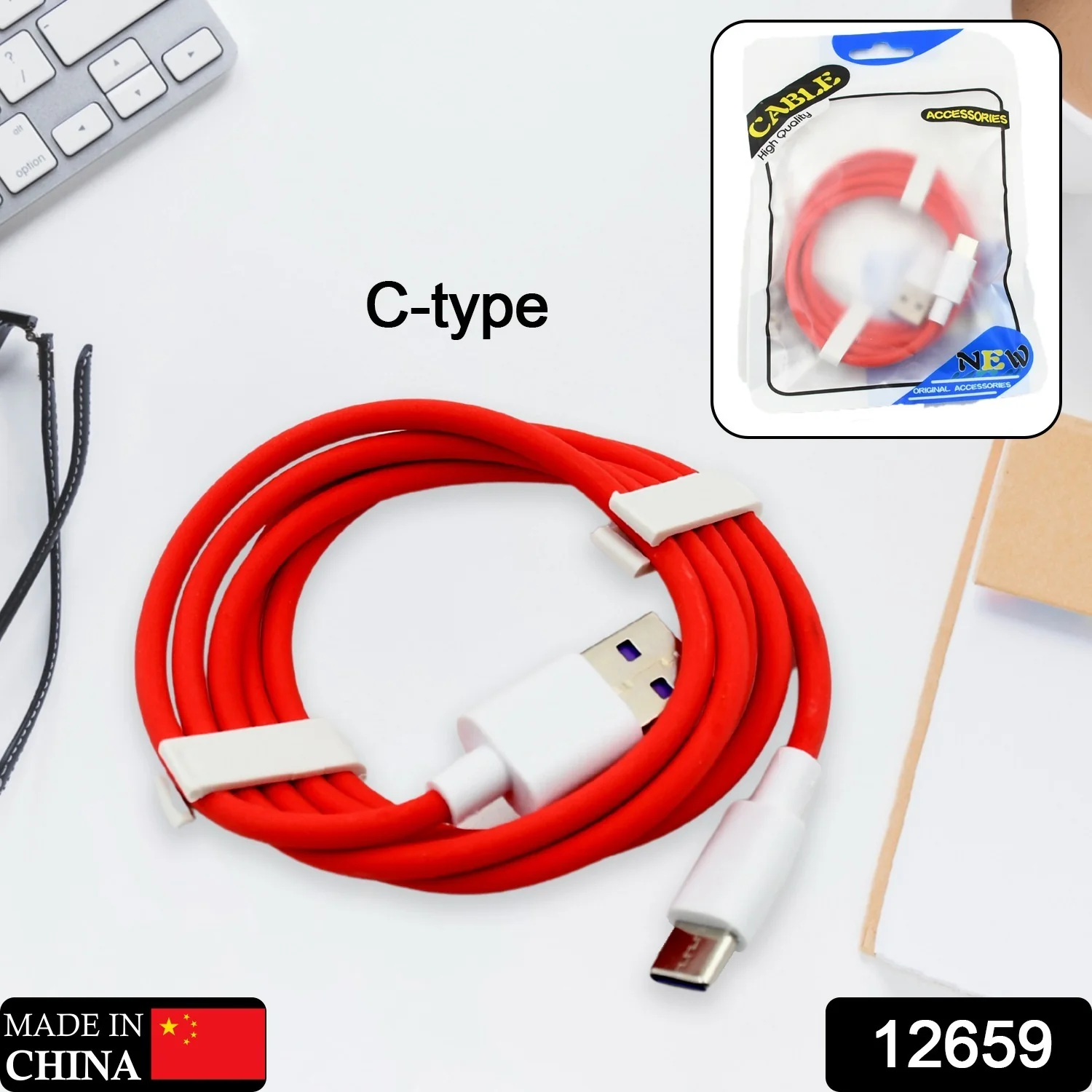 Unique Type C Dash Charging USB Data Cable - Image 2