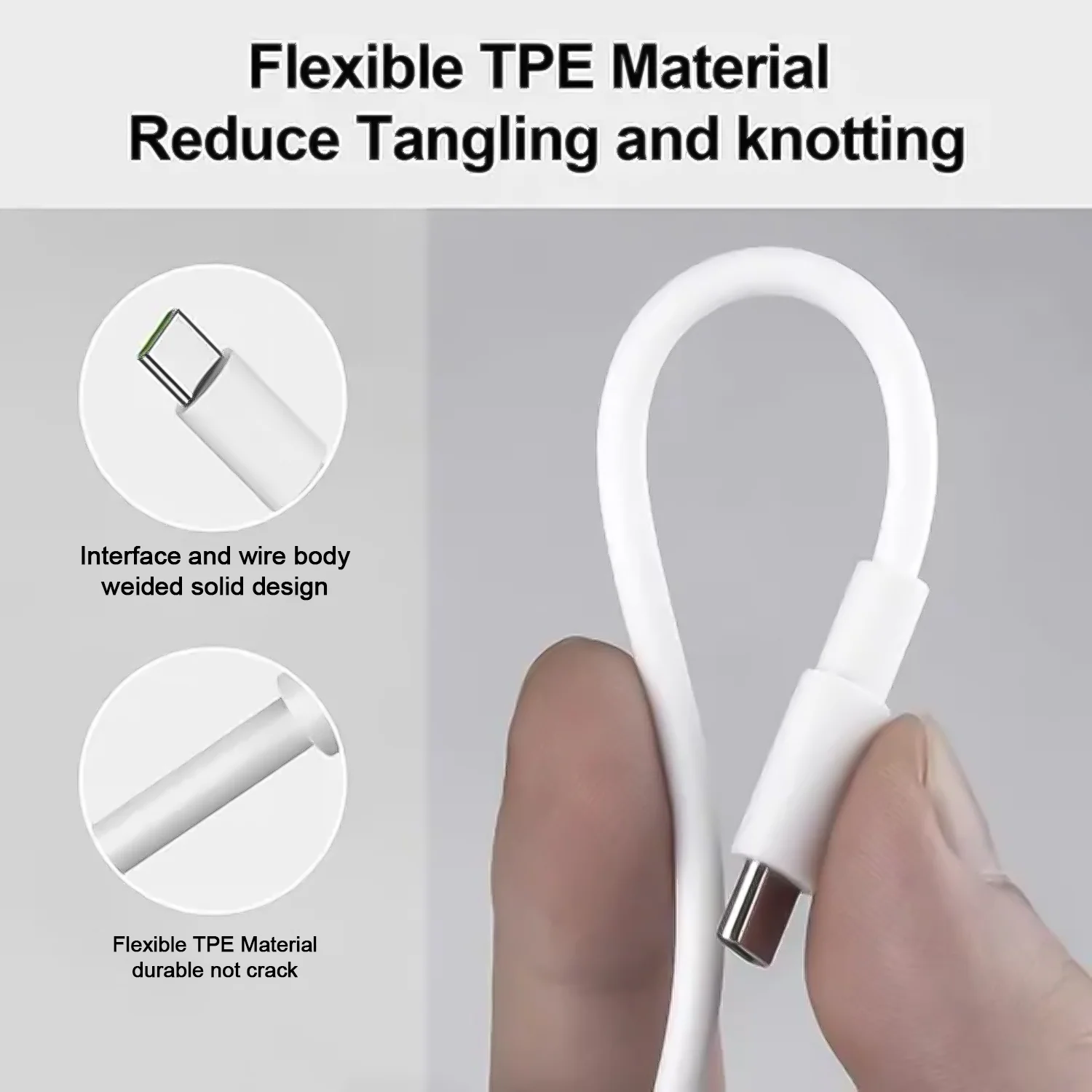 Type C data cable Fast Charging Cable (1 Mtr. / 1 Pc) - Image 11