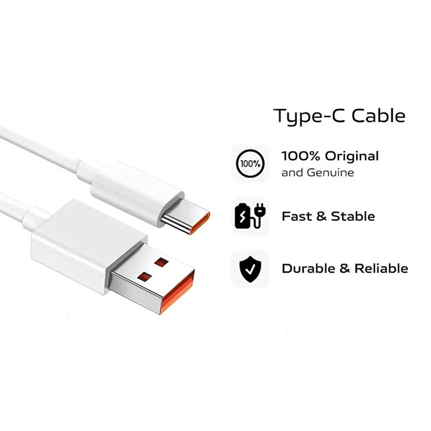 Type C data cable Fast Charging Cable (1 Mtr. / 1 Pc) - Image 9