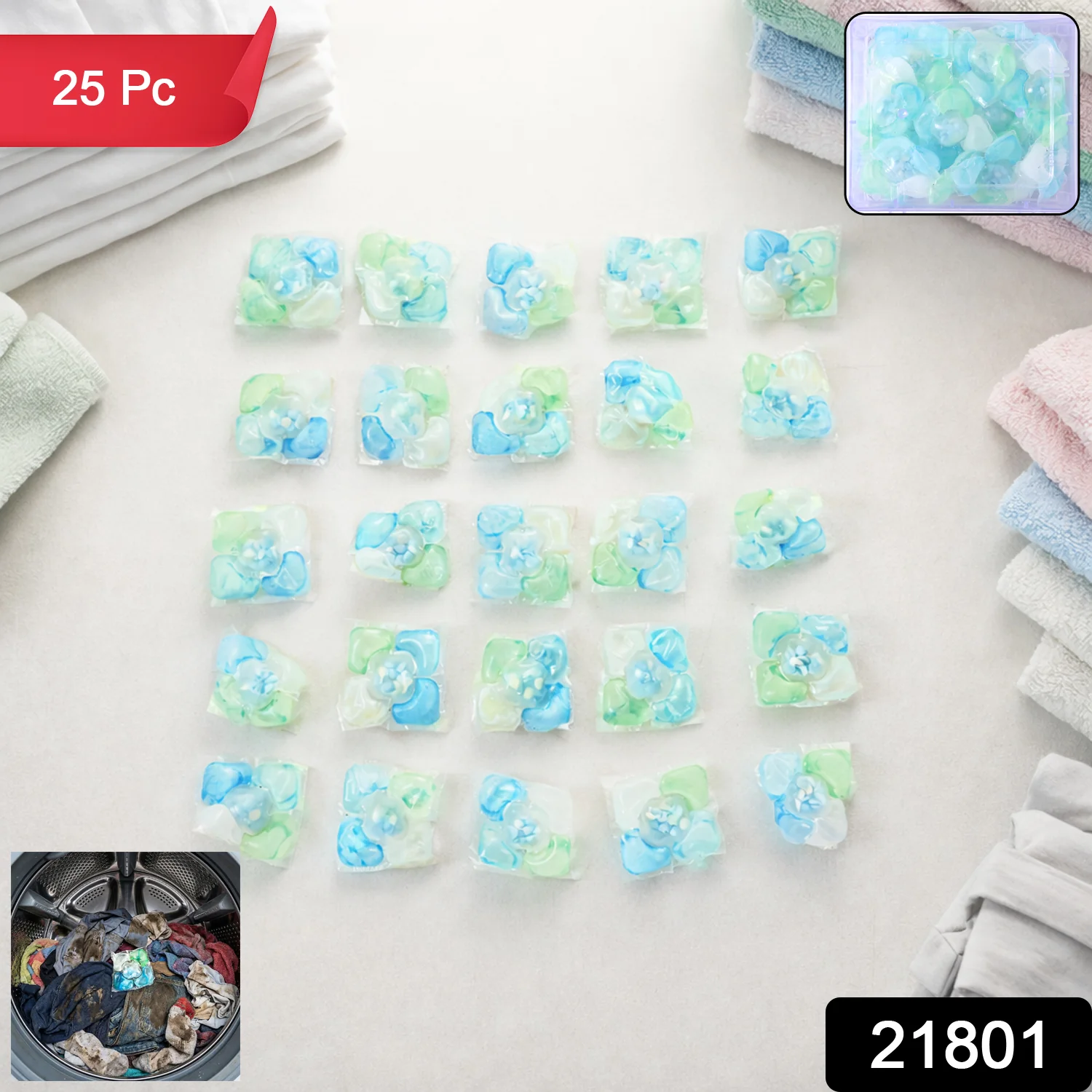 Ultra Clean Liquid Laundry Detergent Pods (25 Pc) - Image 2