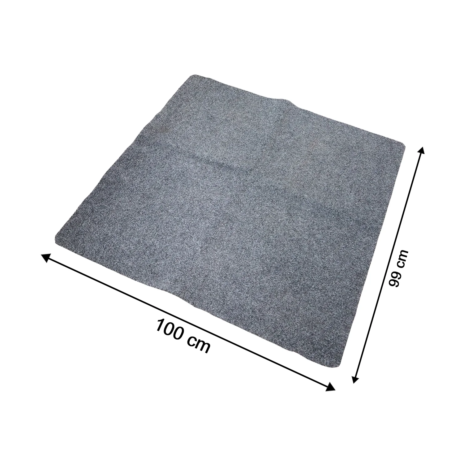 Ultra Soft Anti Slip Bathroom Floor Mat (1 Pc, 100x99 Cm) - Image 6