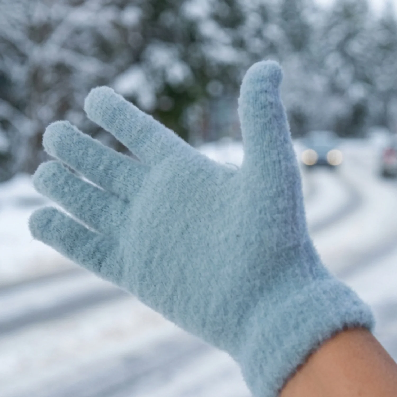 Ultra Soft Fleece Winter Gloves for Men and Women (1 Pair) - Image 5