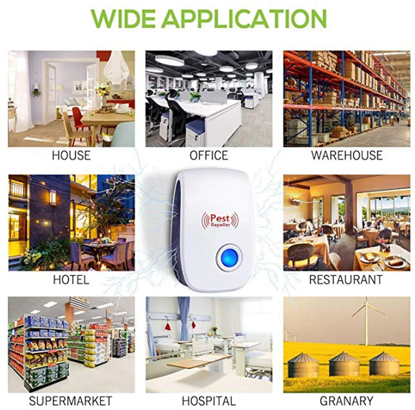Ultrasonic Pest Repeller to Repel Rats, Cockroach, Mosquito, Home Pest & Rodent - Image 11