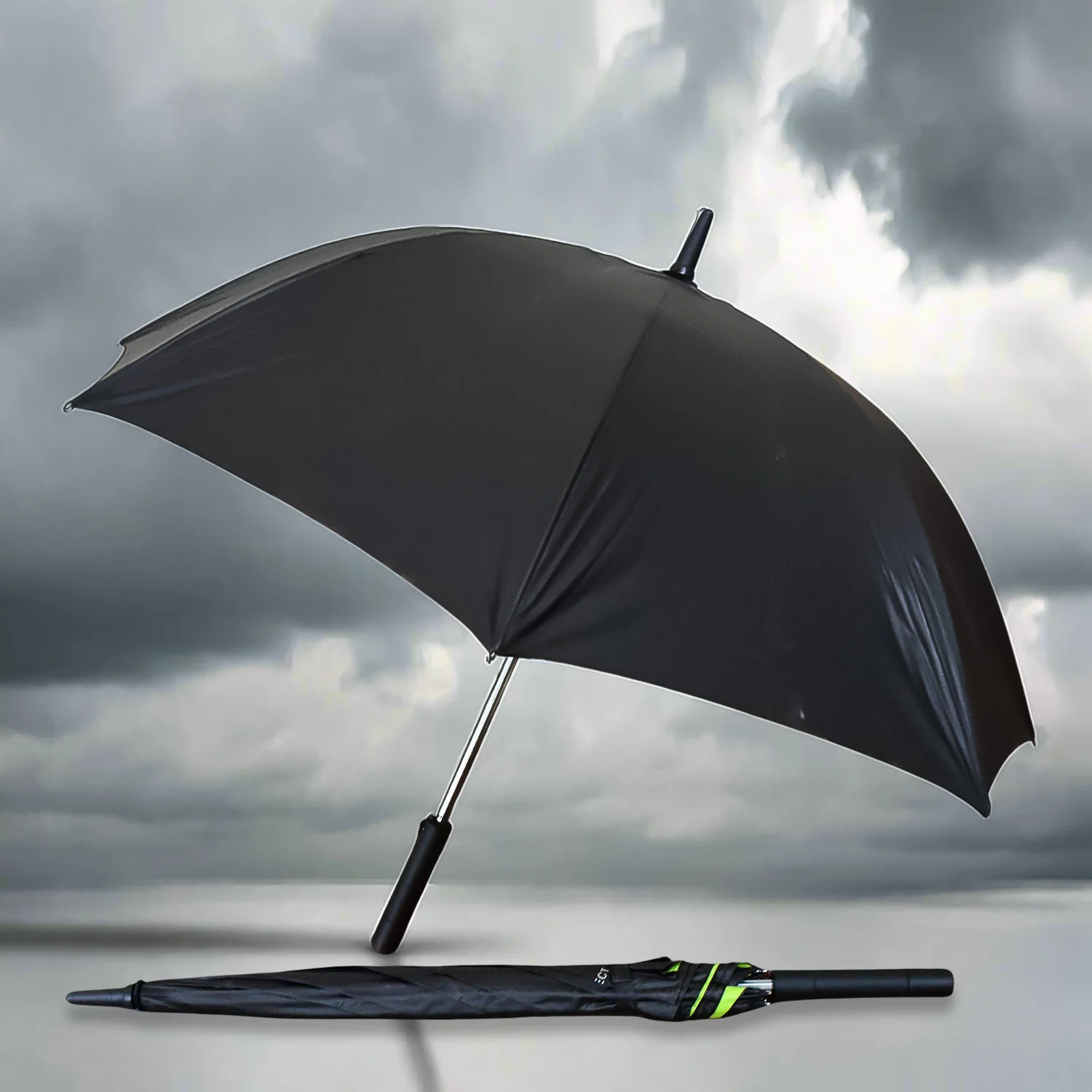 Sun Umbrella with Inside Fan & Power Bank Umbrellas For Summer (1 Pc) - Image 3