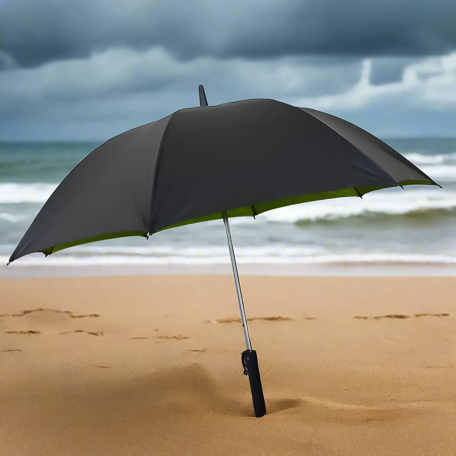 Sun Umbrella with Inside Fan & Power Bank Umbrellas For Summer (1 Pc) - Image 7
