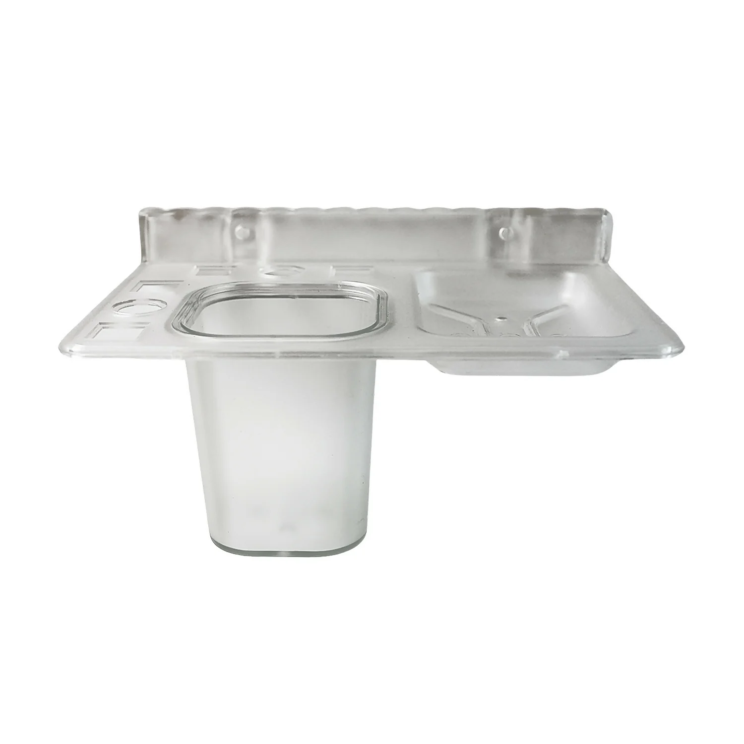 Unbreakable 2 in 1 Brush Holder and Soap Dish - Image 5