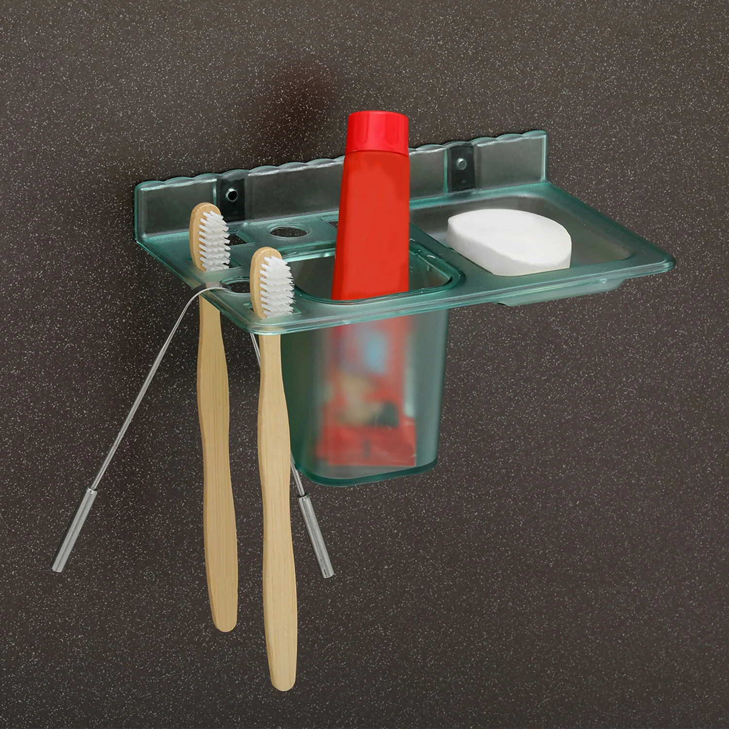 Unbreakable 2 in 1 Brush Holder and Soap Dish - Image 6