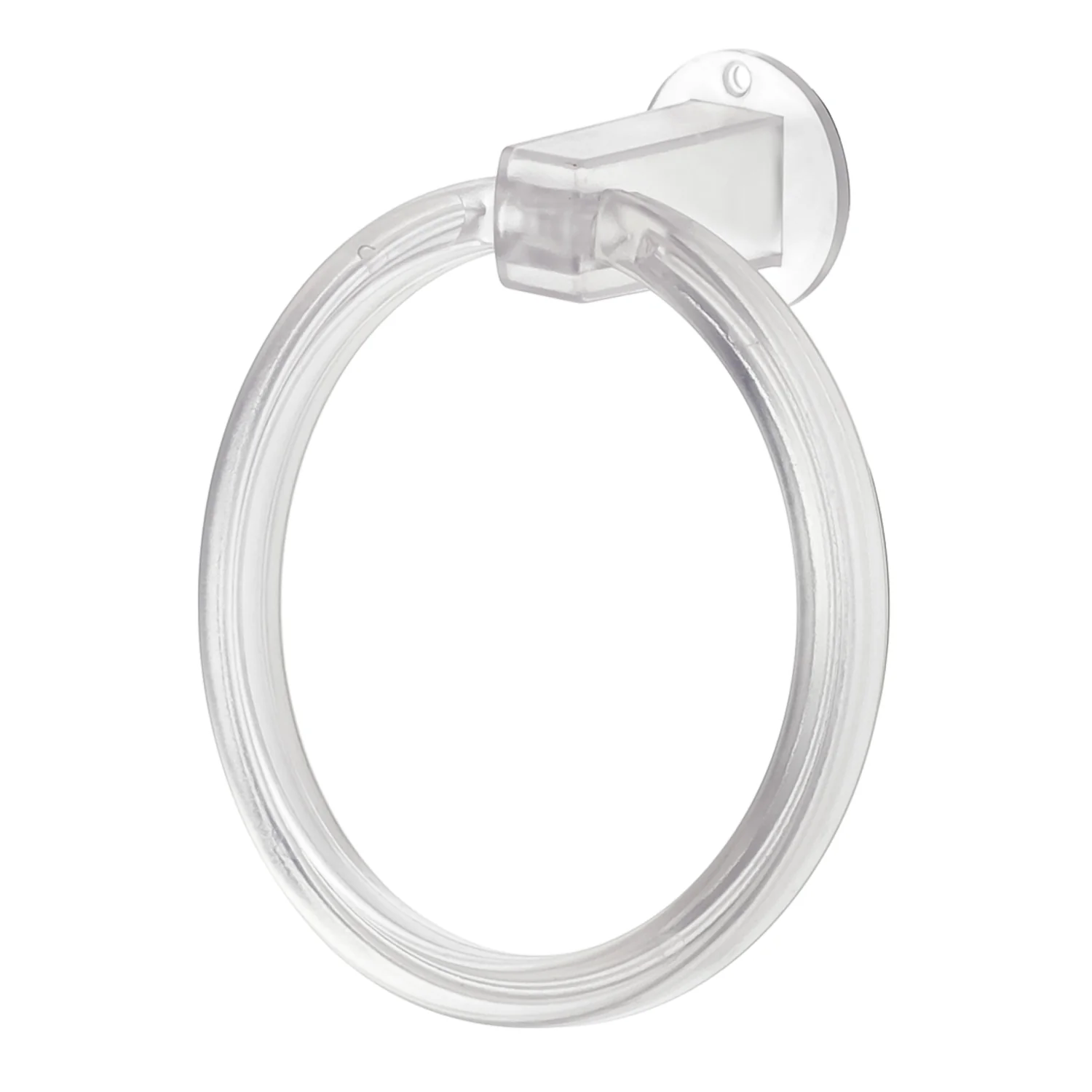 Unbreakable ABS Round Towel Ring Wall Mounted Stand / Holder (1 Pc) - Image 5