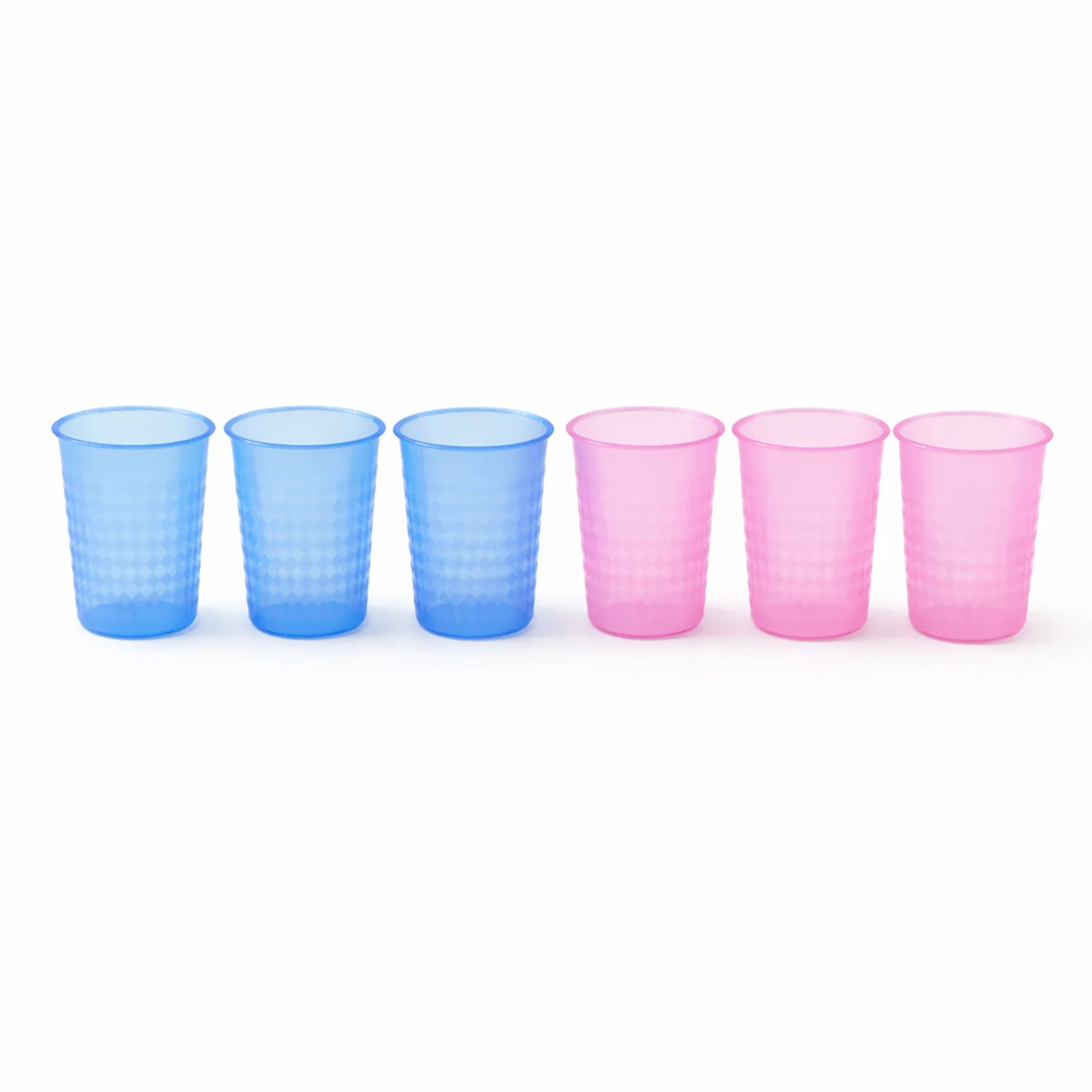 Unbreakable Plastic Drinking Glass Set of 6 (200 ML Each) - Image 4