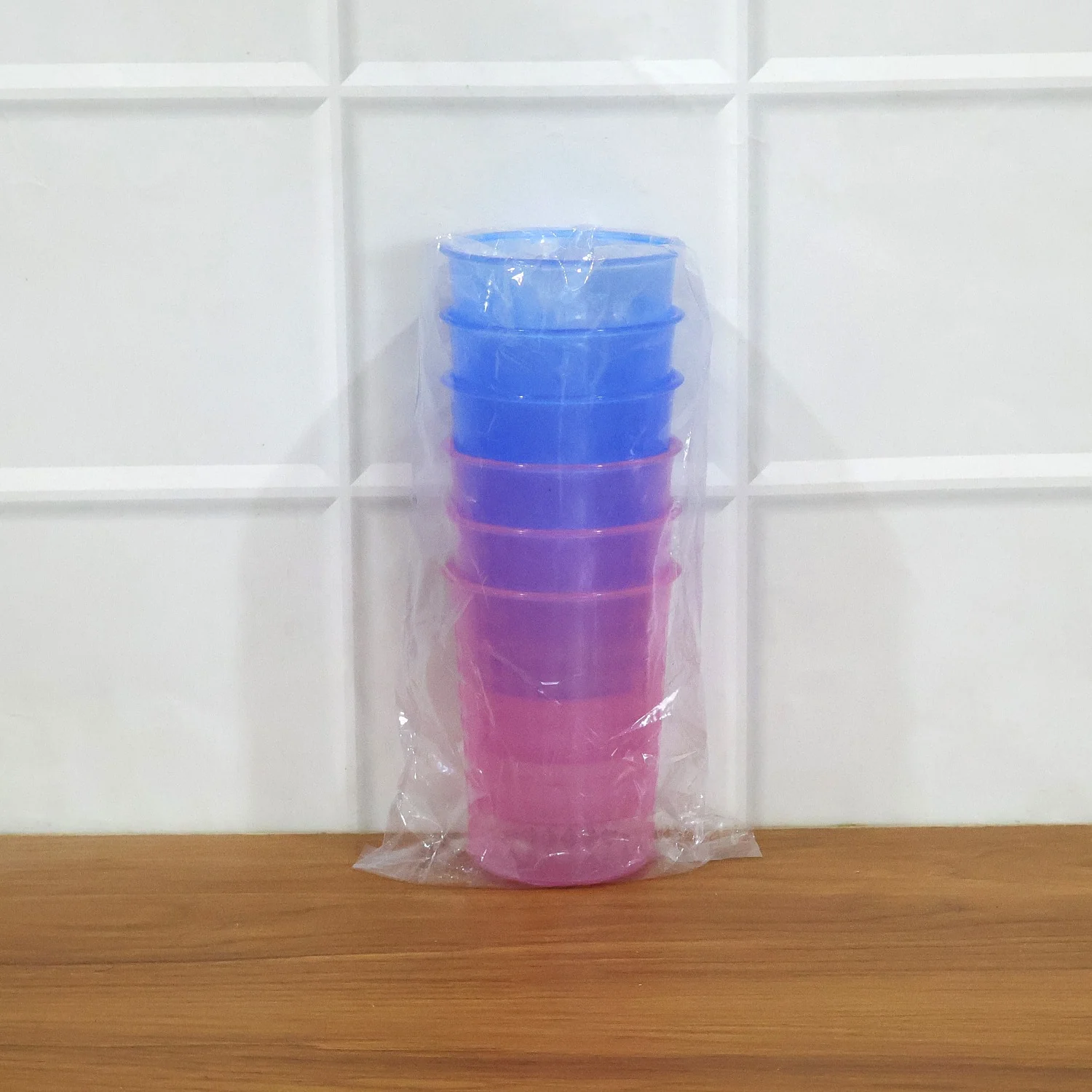 Unbreakable Plastic Drinking Glass Set of 6 (200 ML Each) - Image 9