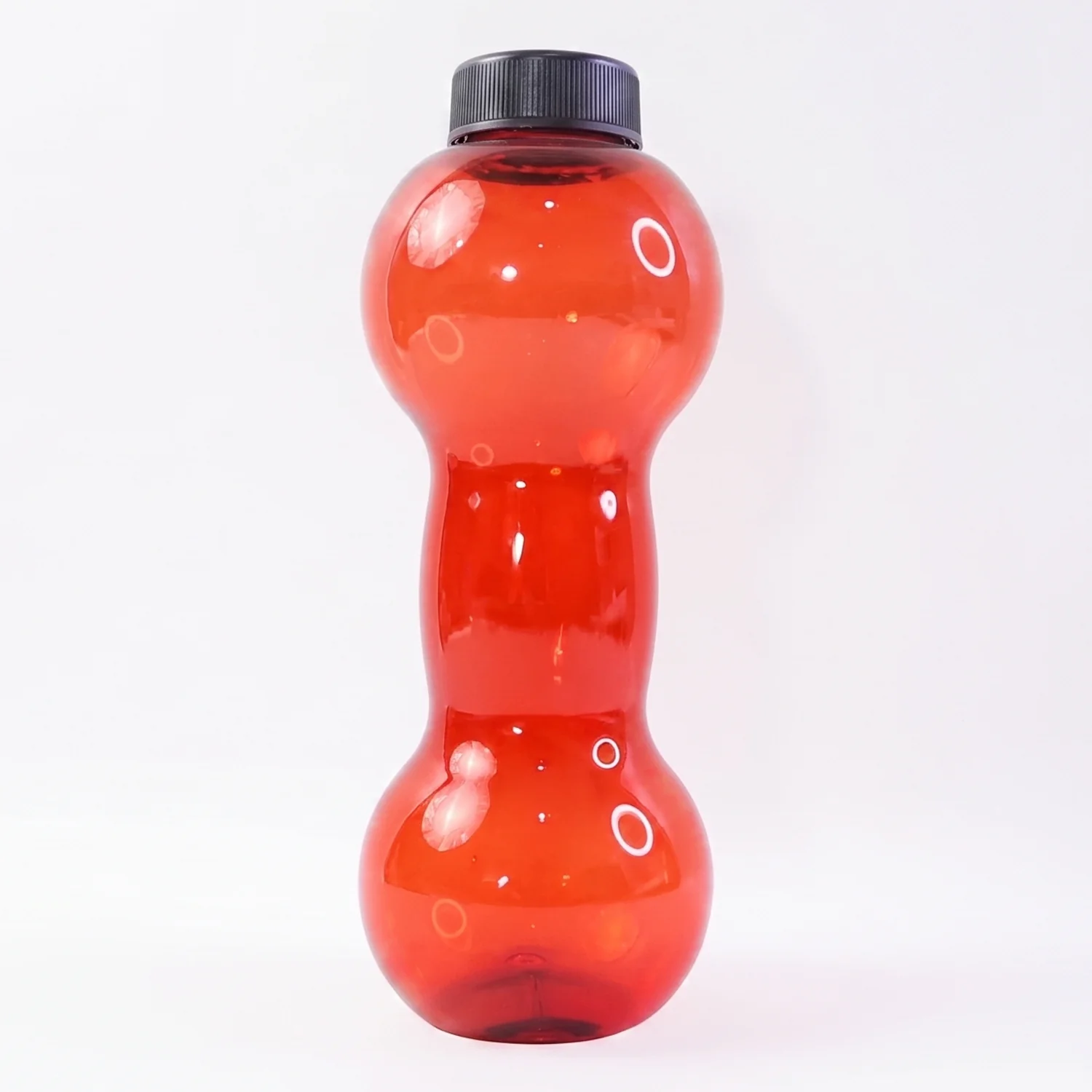 Plastic Dumbbell Shaped Water Bottle 550 ML for Fitness and Daily Hydration - Image 5