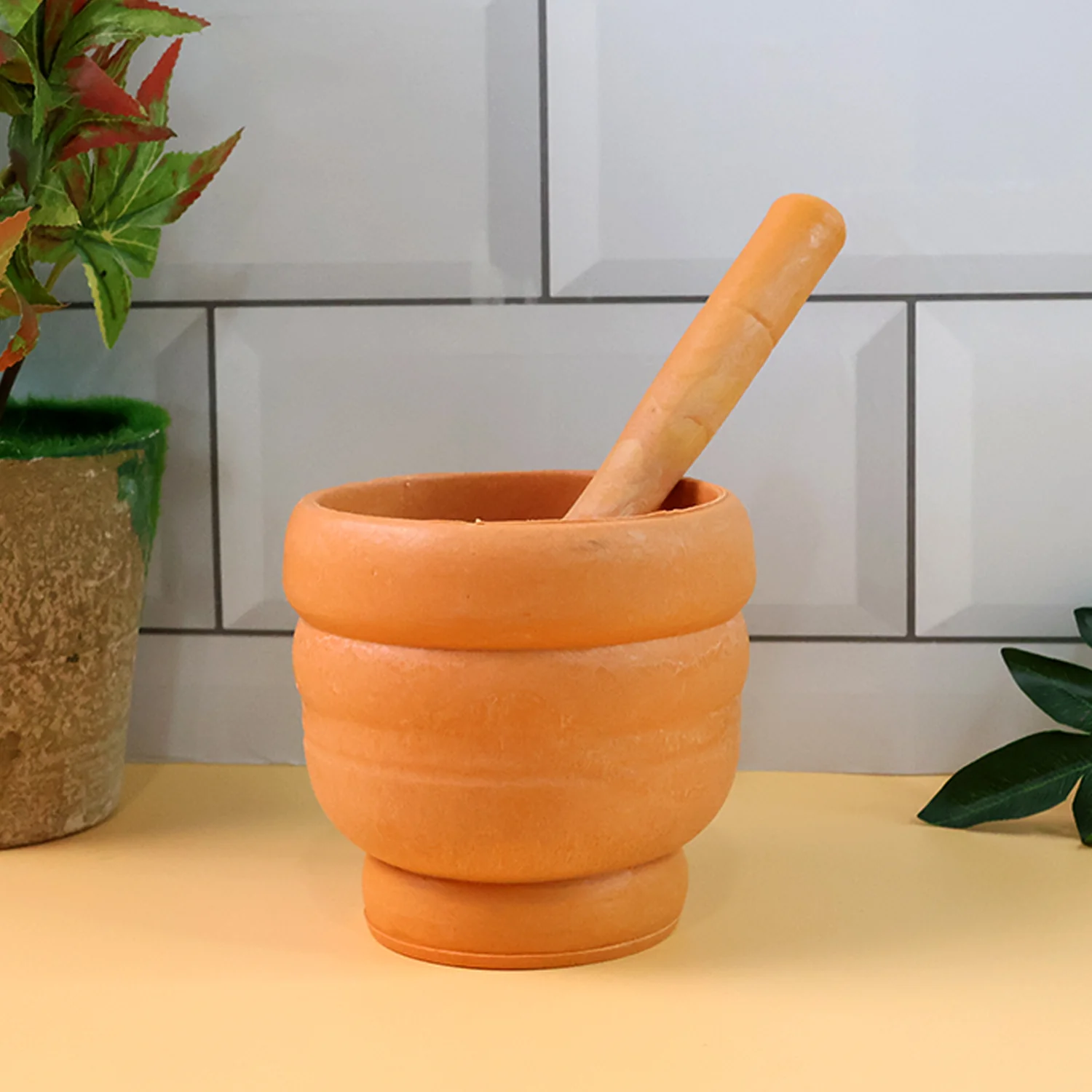 Unbreakable Plastic Mortar & Pestle - (Set) - Image 3